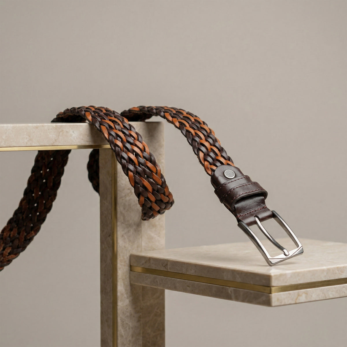 Havana Classic: Brown Leather Belt