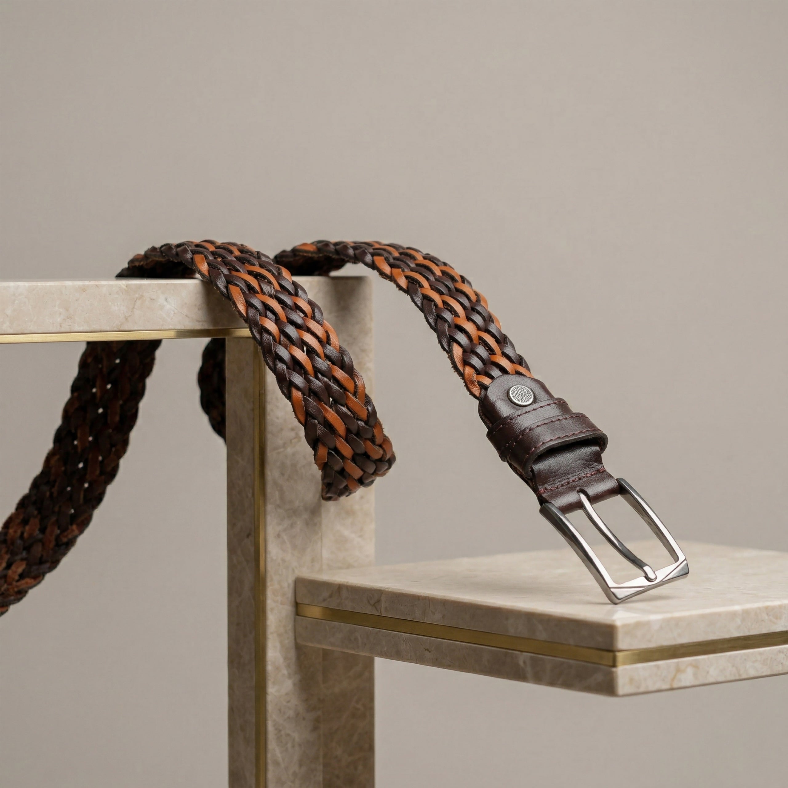 Havana Classic: Brown Leather Belt