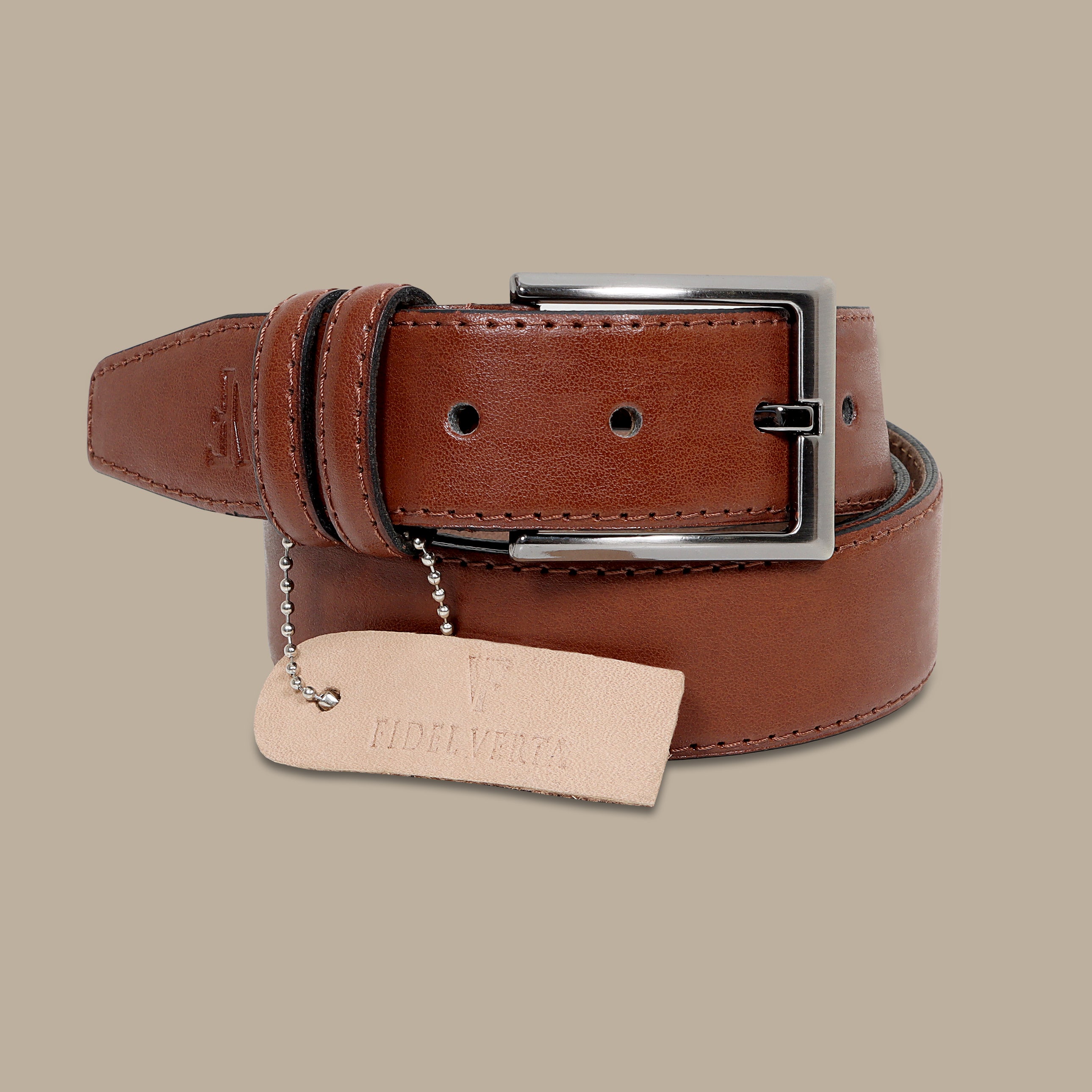 Havane PU Leather Belt: Timeless Elegance