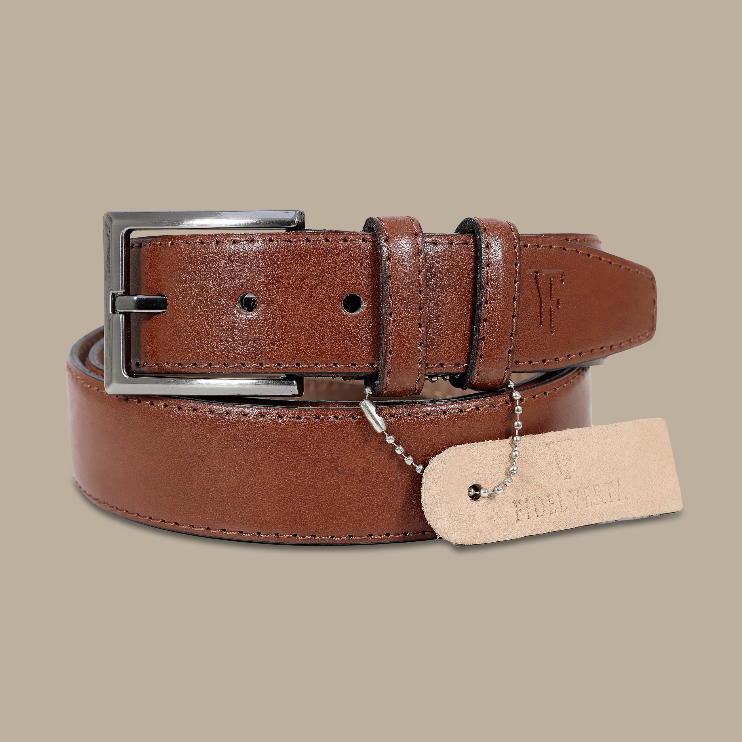 Havane PU Leather Belt: Timeless Elegance