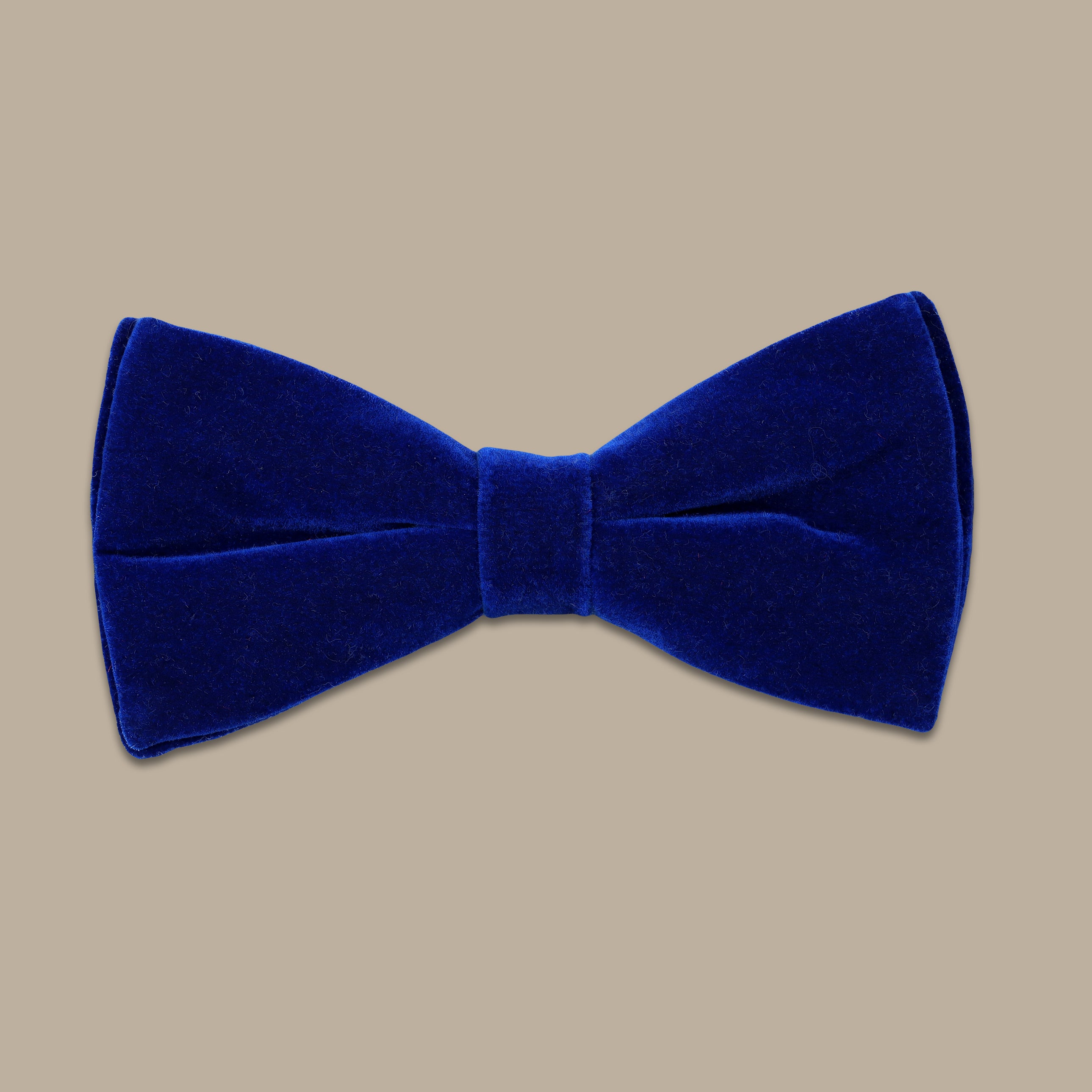 Indigo Velvet Basic Bowtie