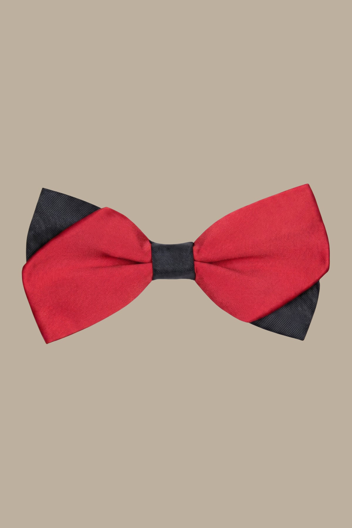 Red & Black Double Bowtie