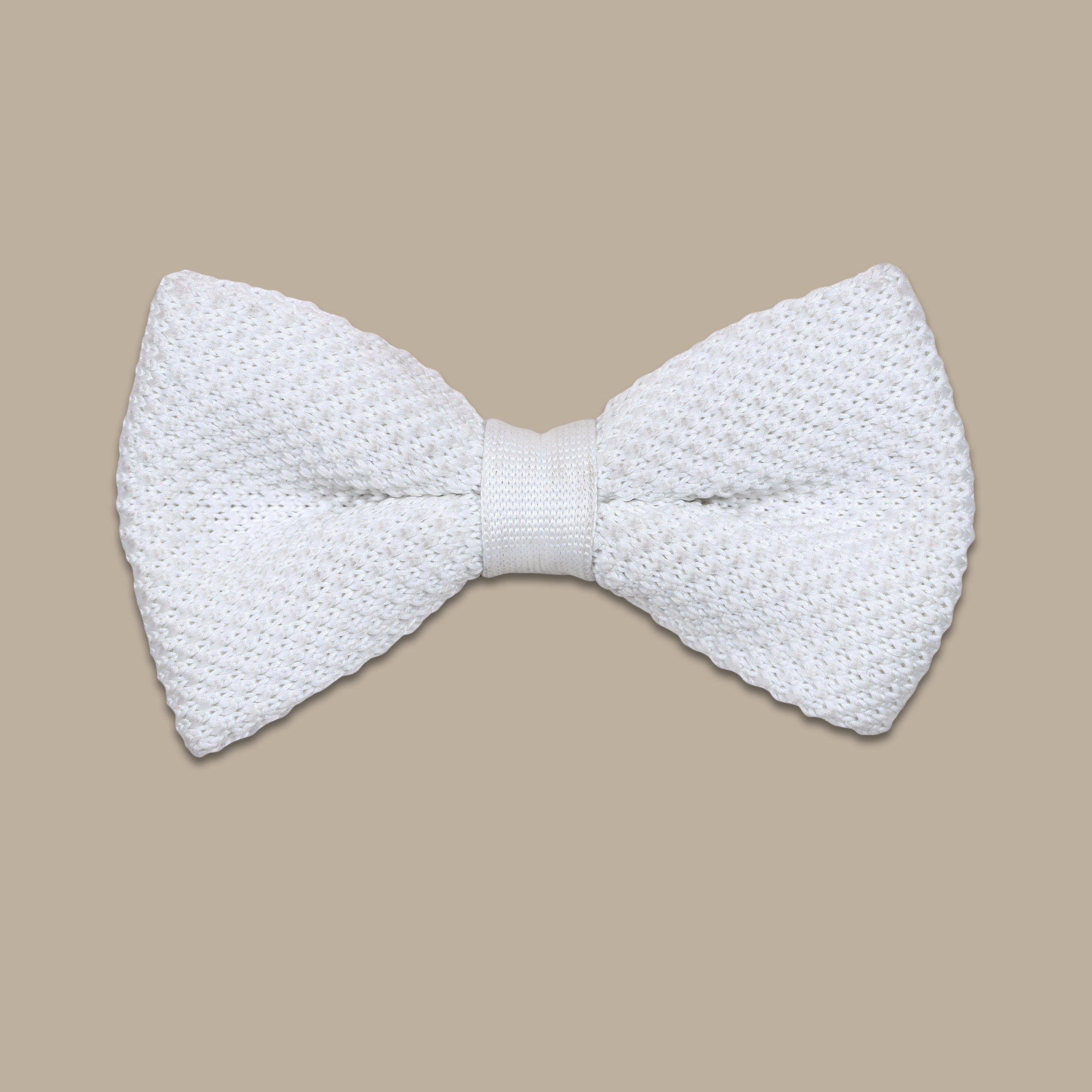 White Trico Bowtie