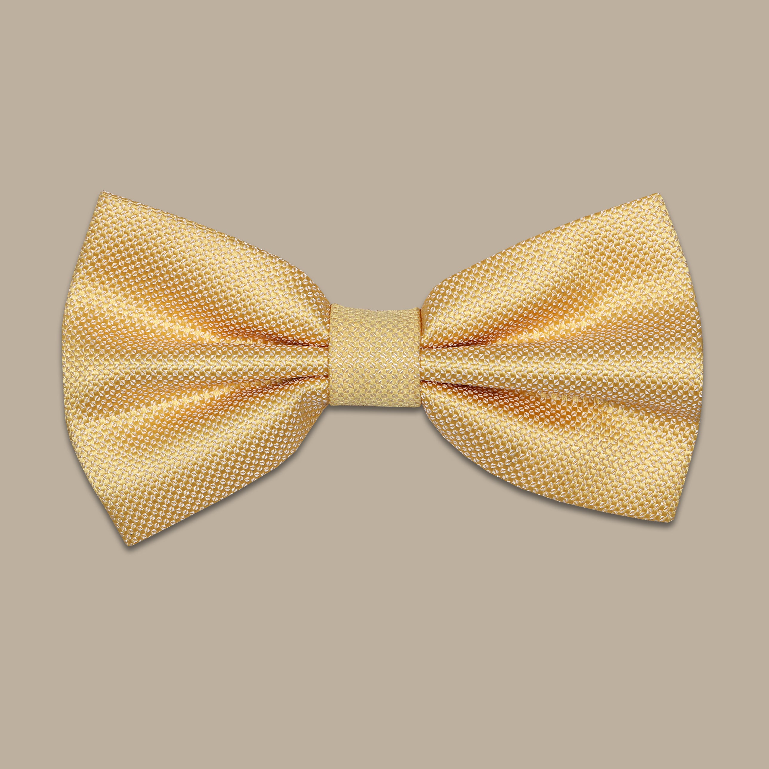 Yellow Oxford Bowtie