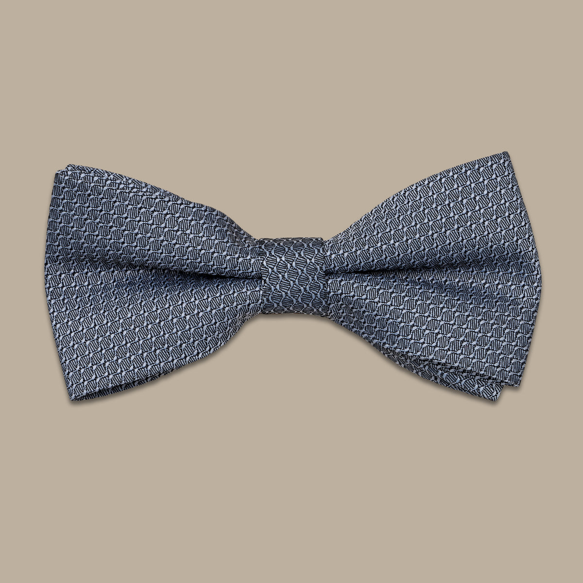 Grey Patterned Bowtie