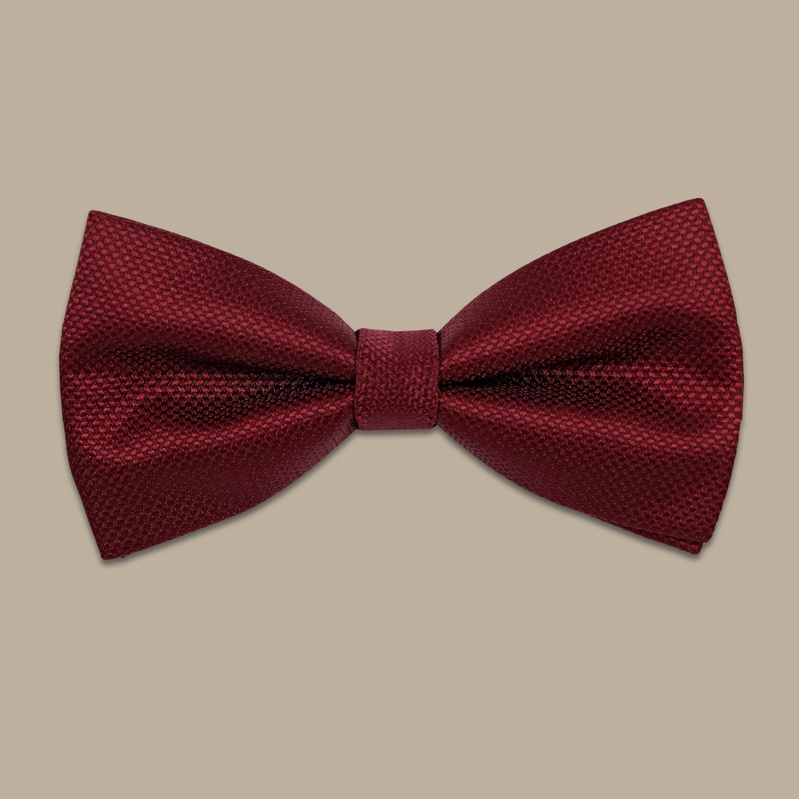 Burgundy Bowtie Structure