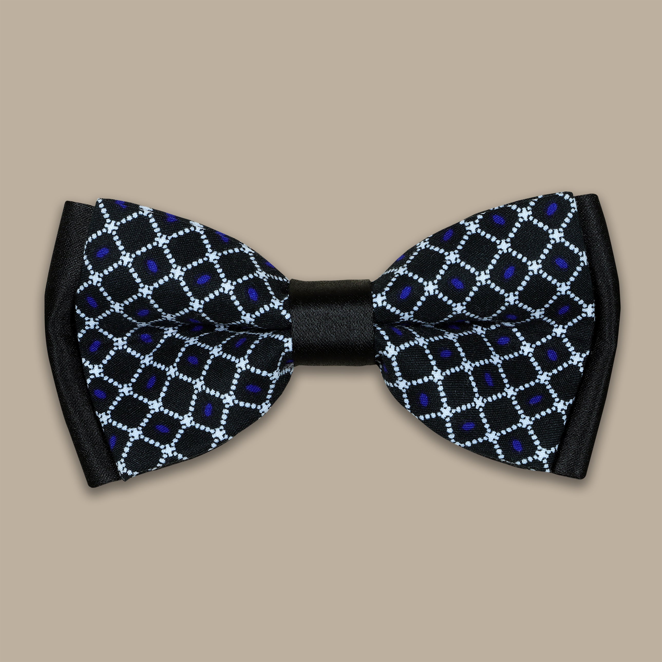 Vibrant Multicolored Pattern Bow Tie