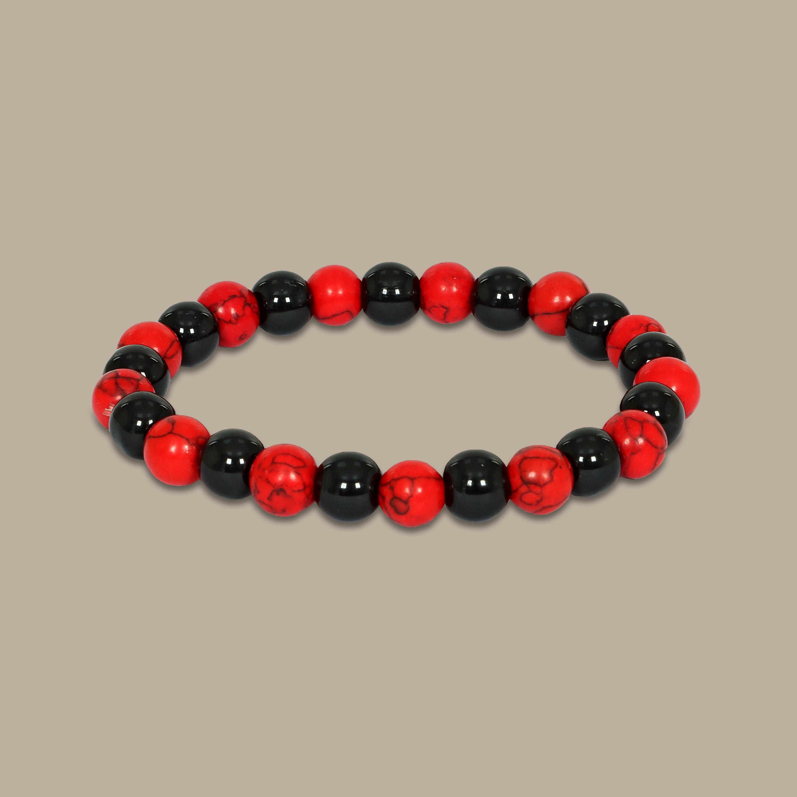 Elegant Red Stone Bracelet