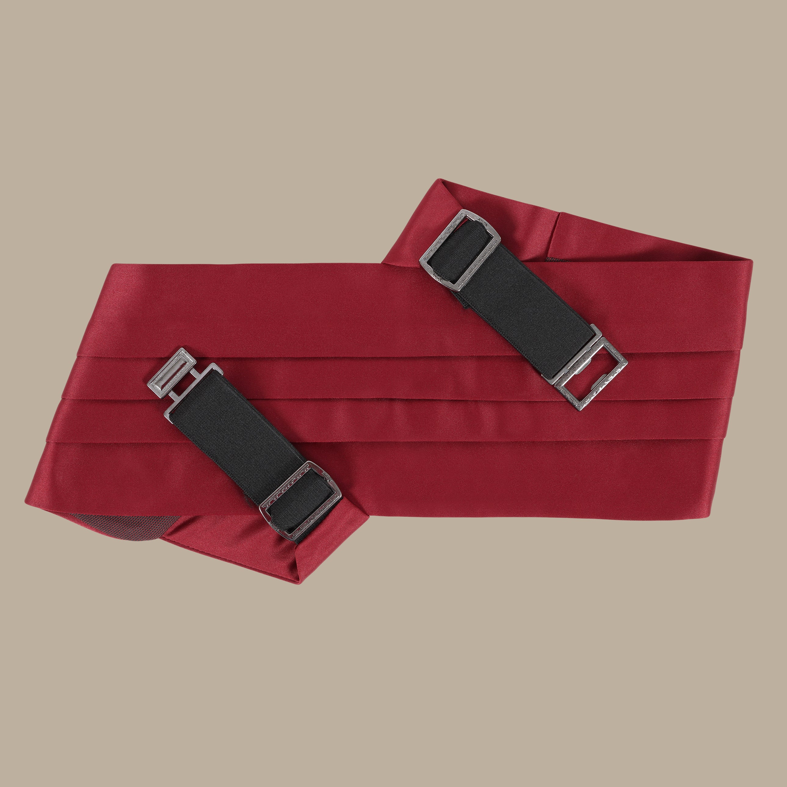 Burgundy Cummerbund Set