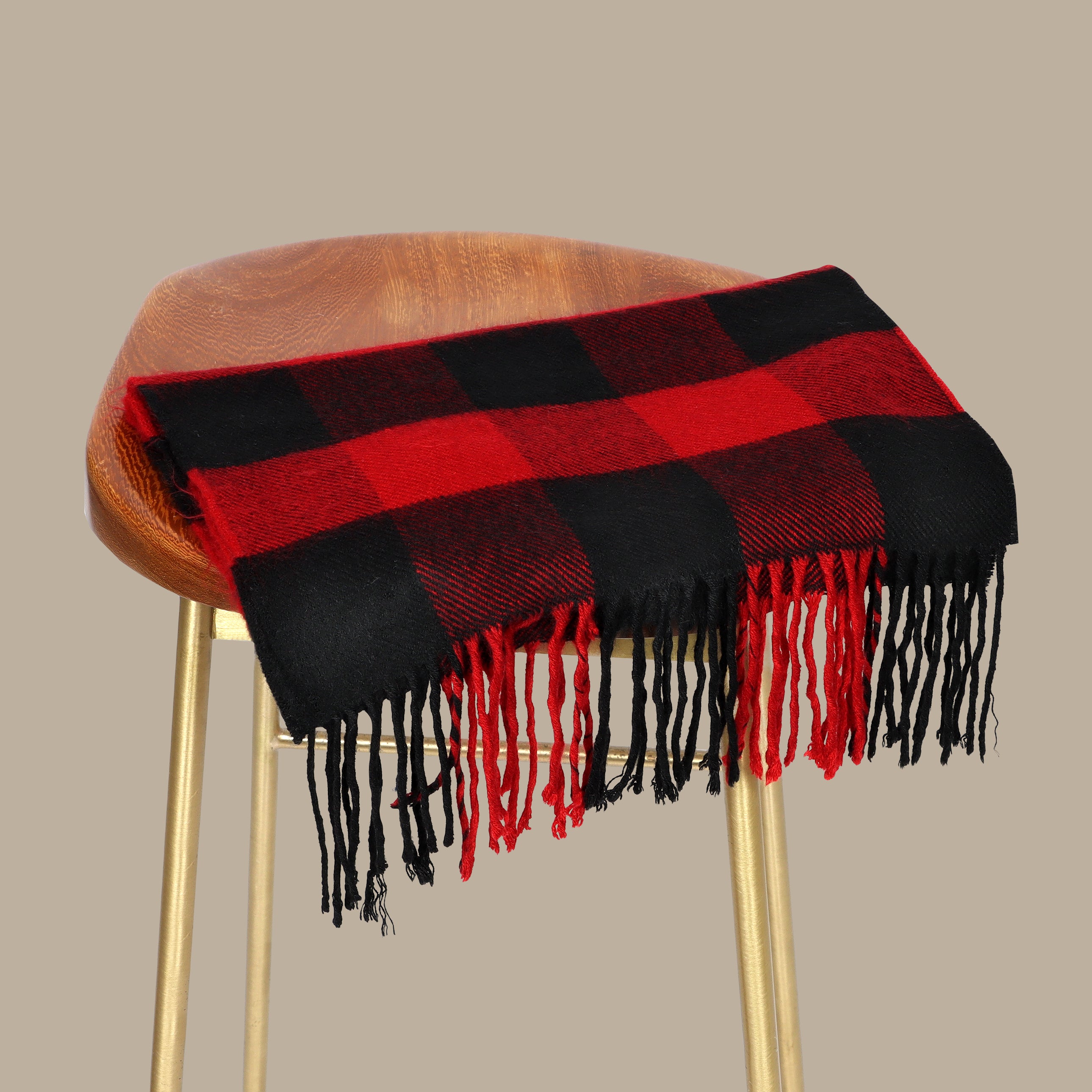 Scarf Tartan Checks | Red