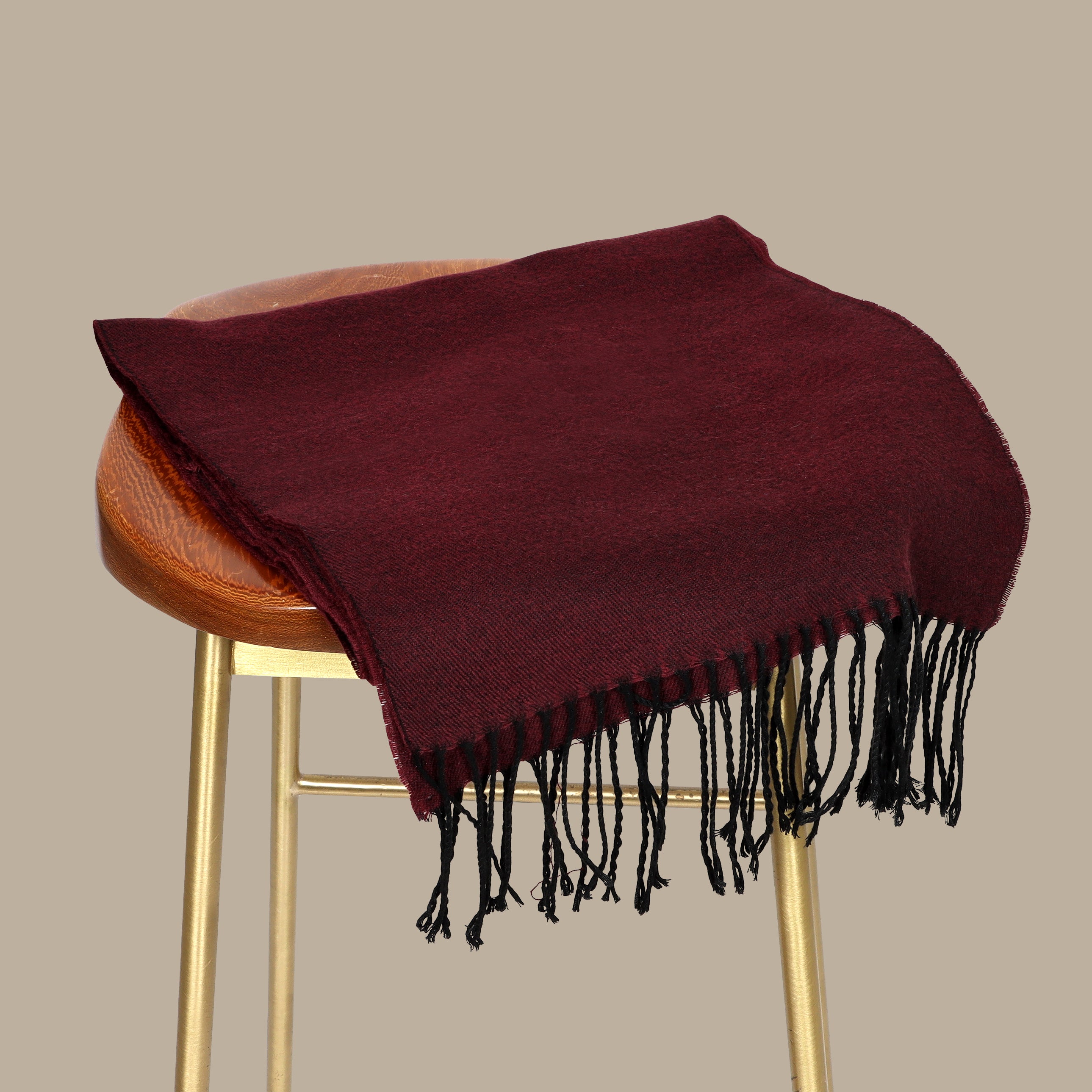 Scarf Basic Plain | Burgundy