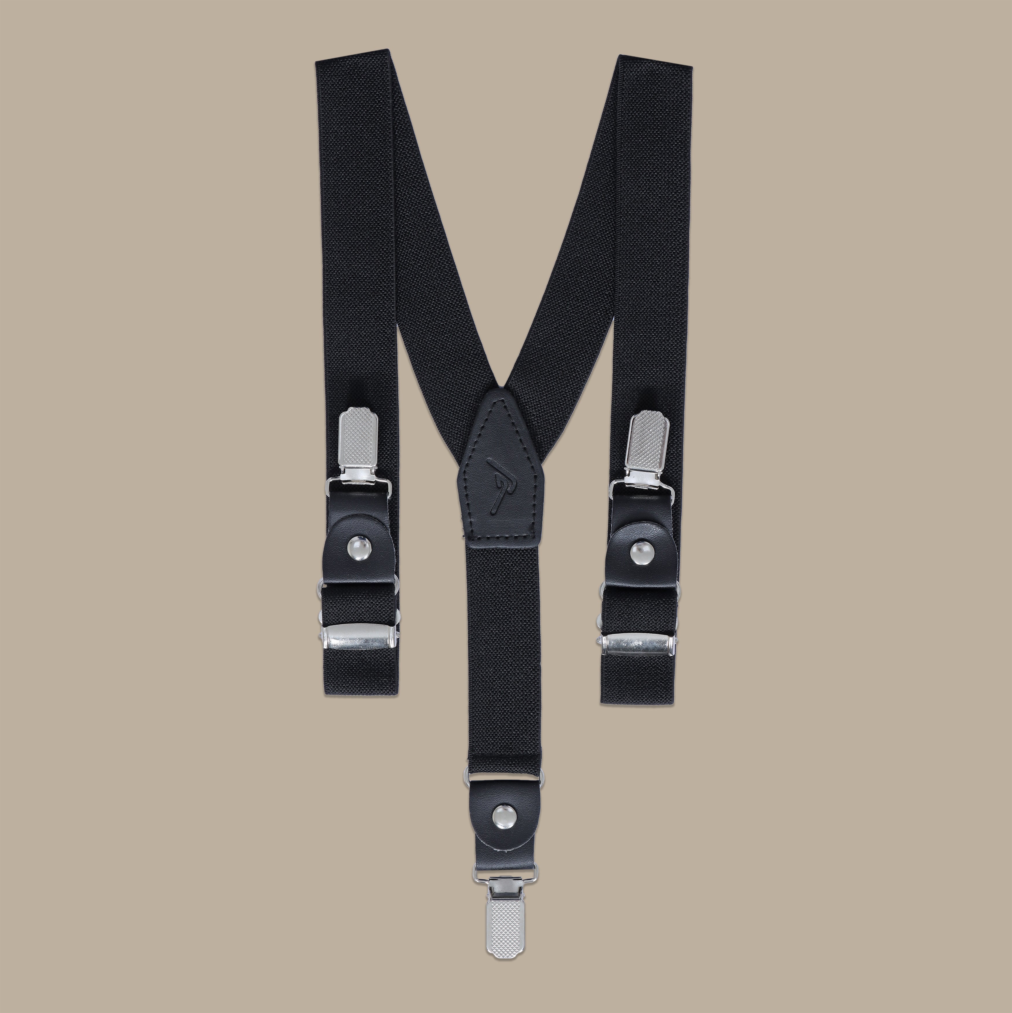 Classic Black Suspenders