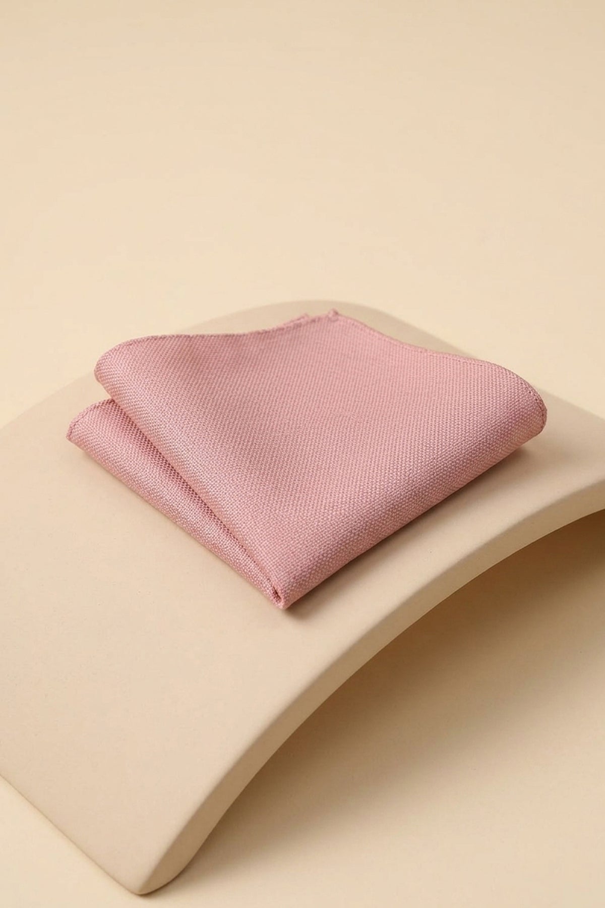 Light Pink Oxford Pocket Square