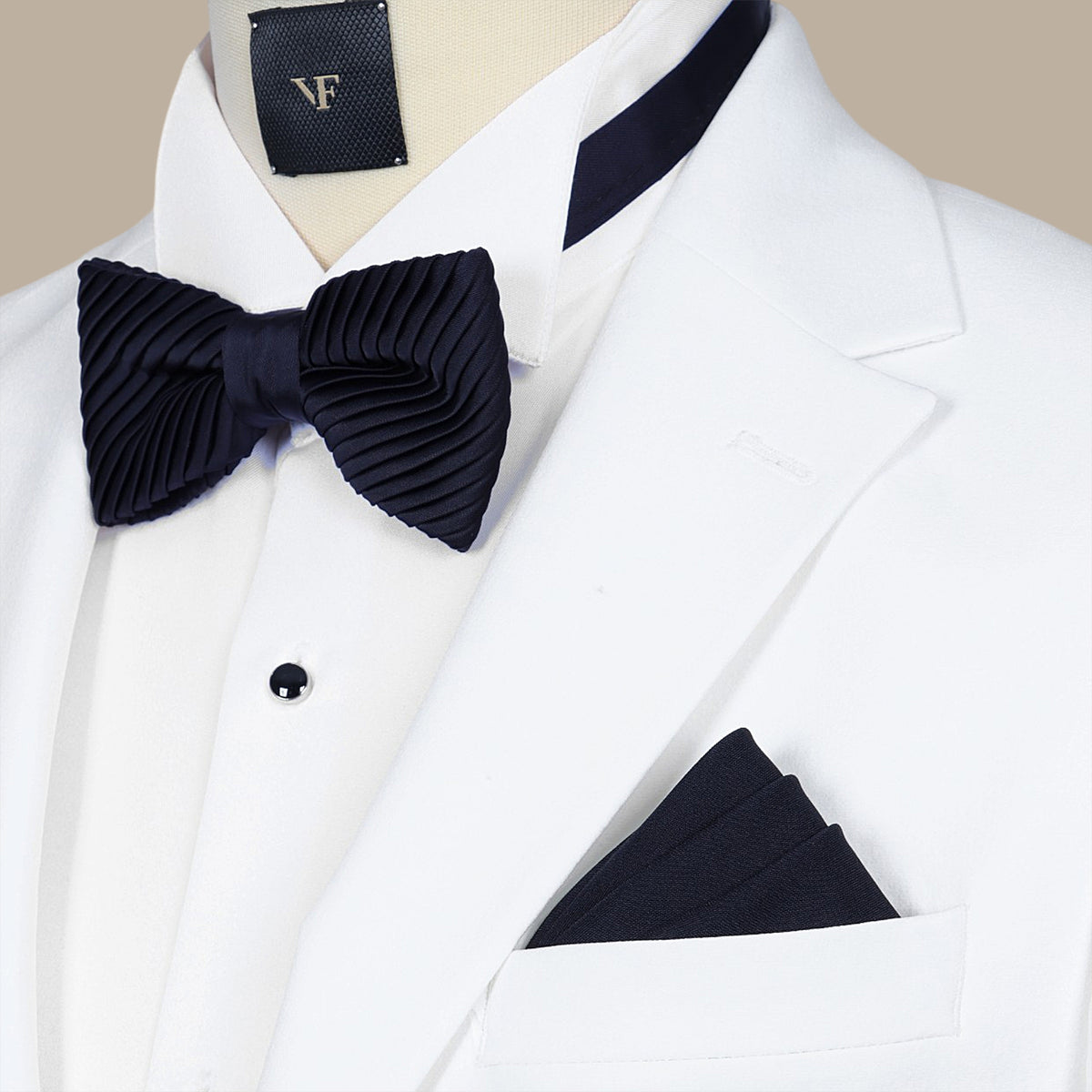 Pleated Pocket Square