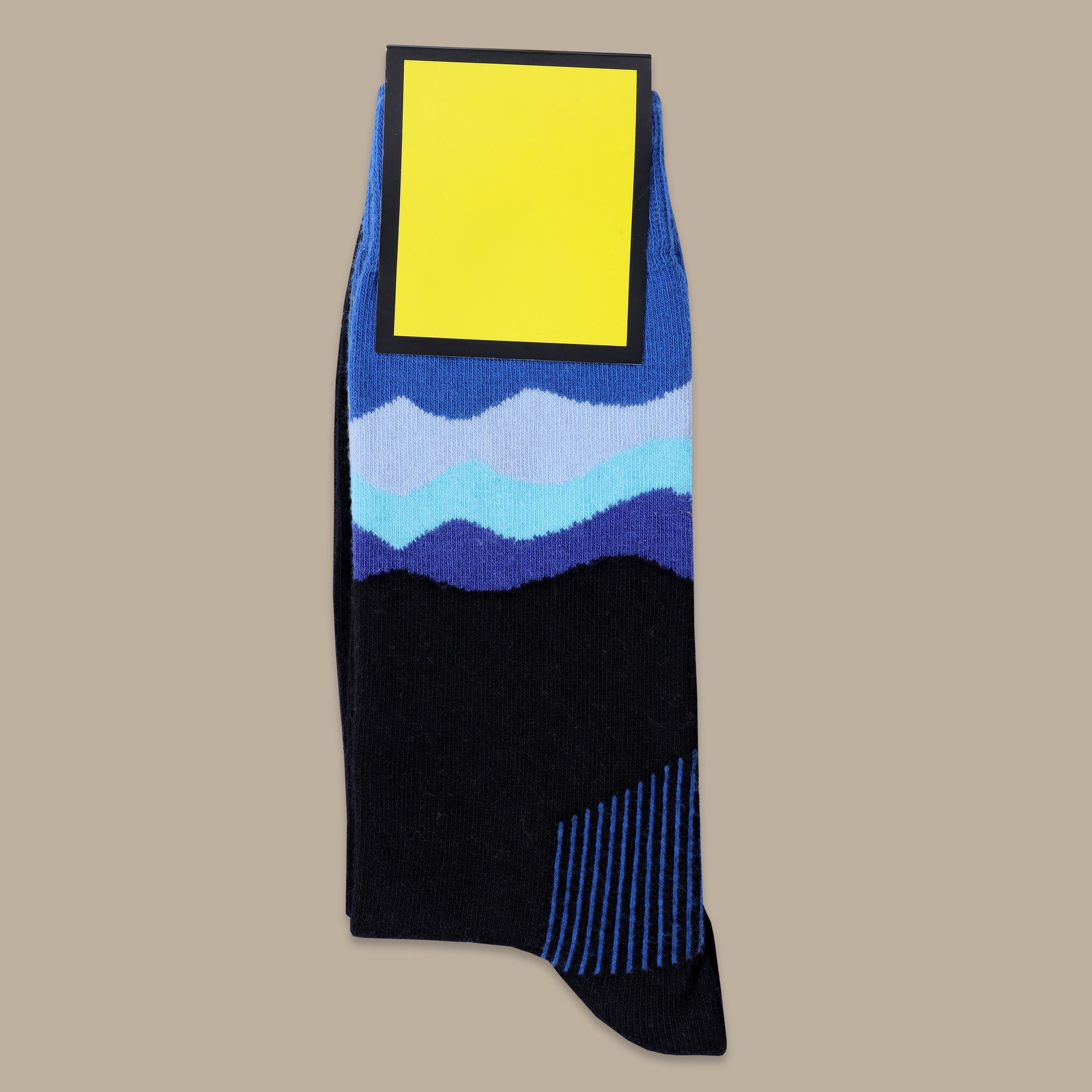 Waves Print Socks