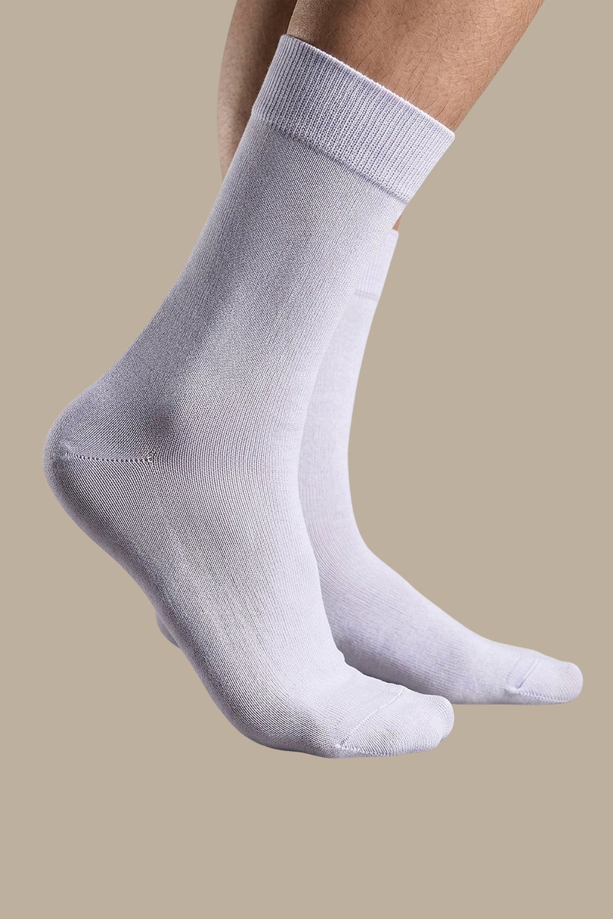 White Fil D'Écosse Socks
