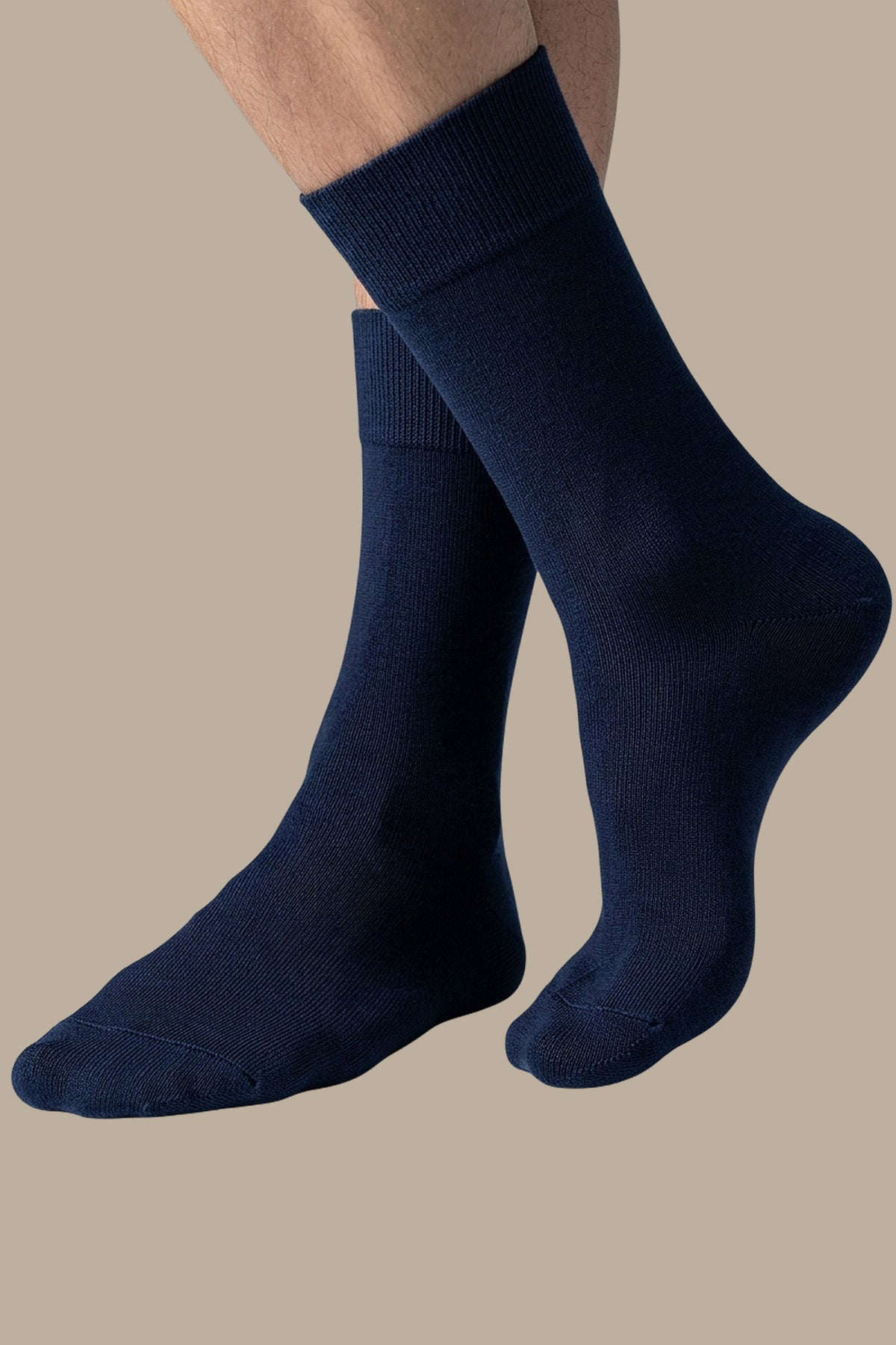 Navy D'Écosse Socks