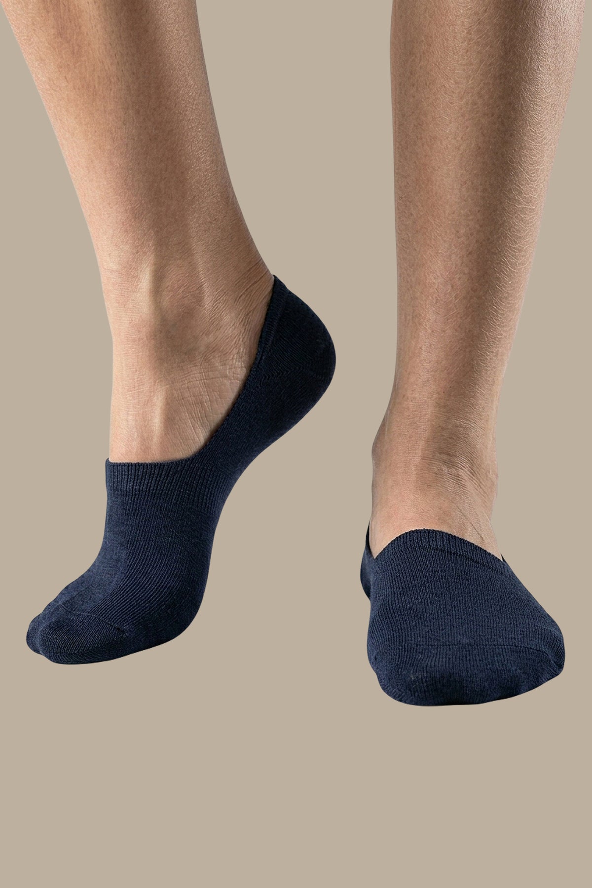 Navy Invisible Basic Socks