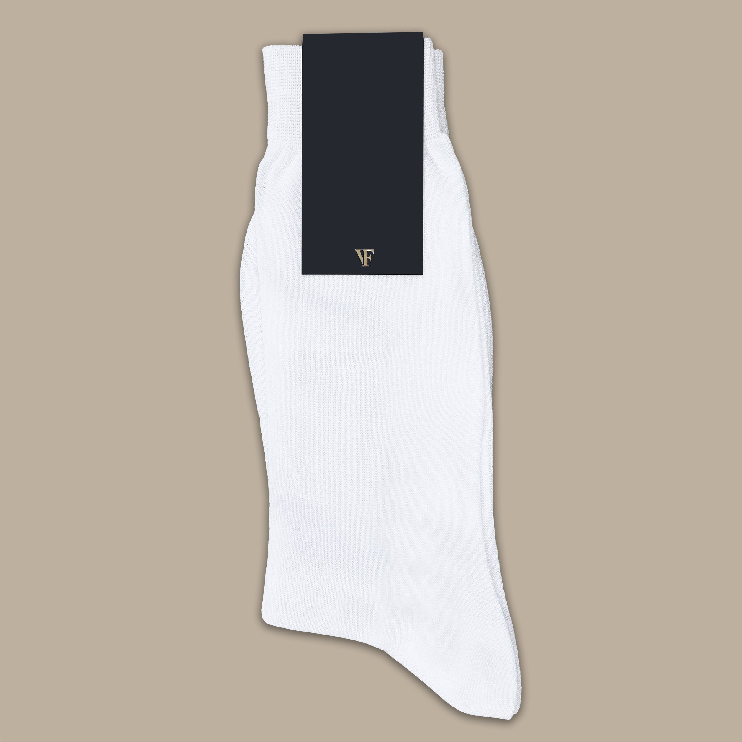 White Fil d'Écosse Socks 11.5