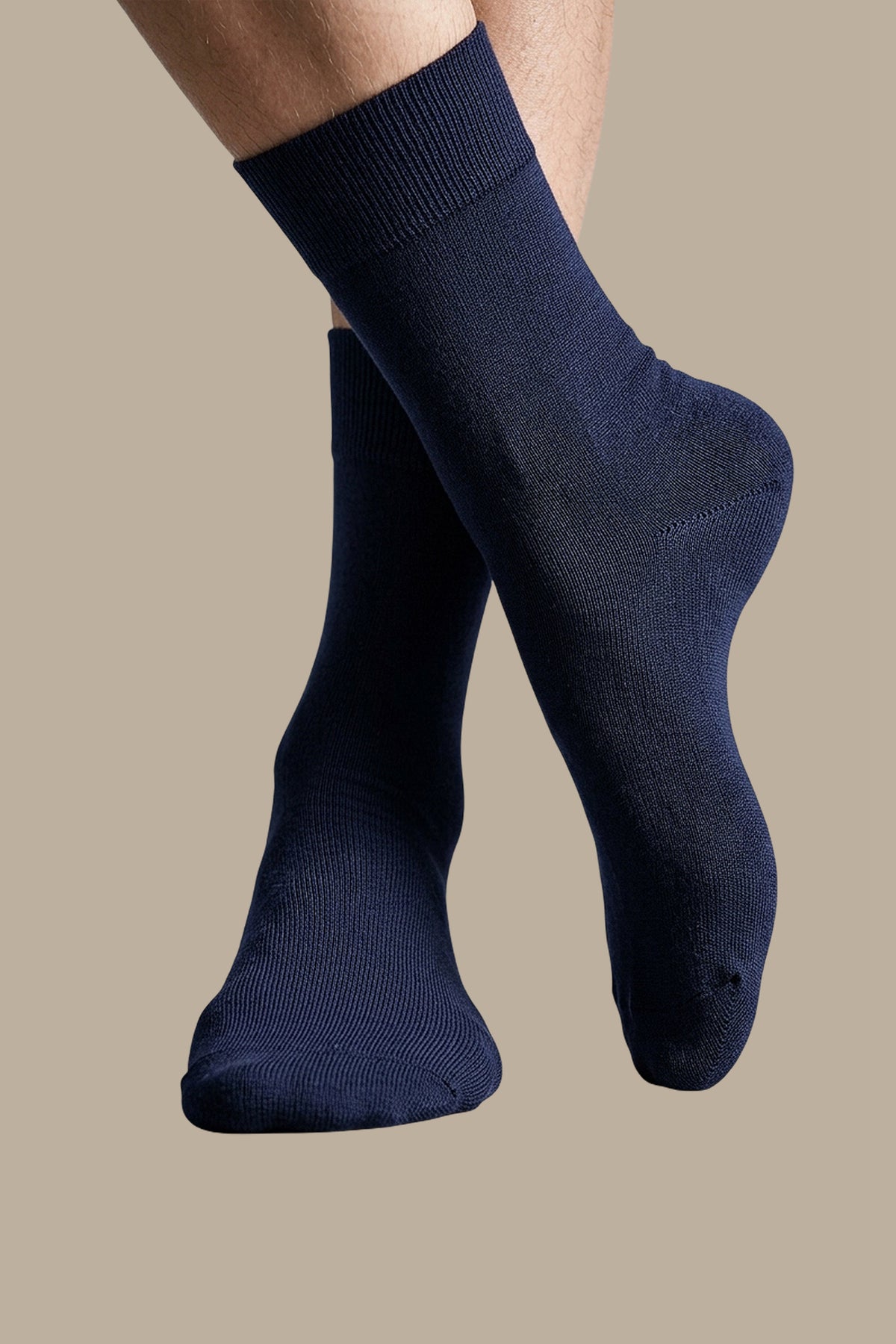 Navy D'Écosse Socks