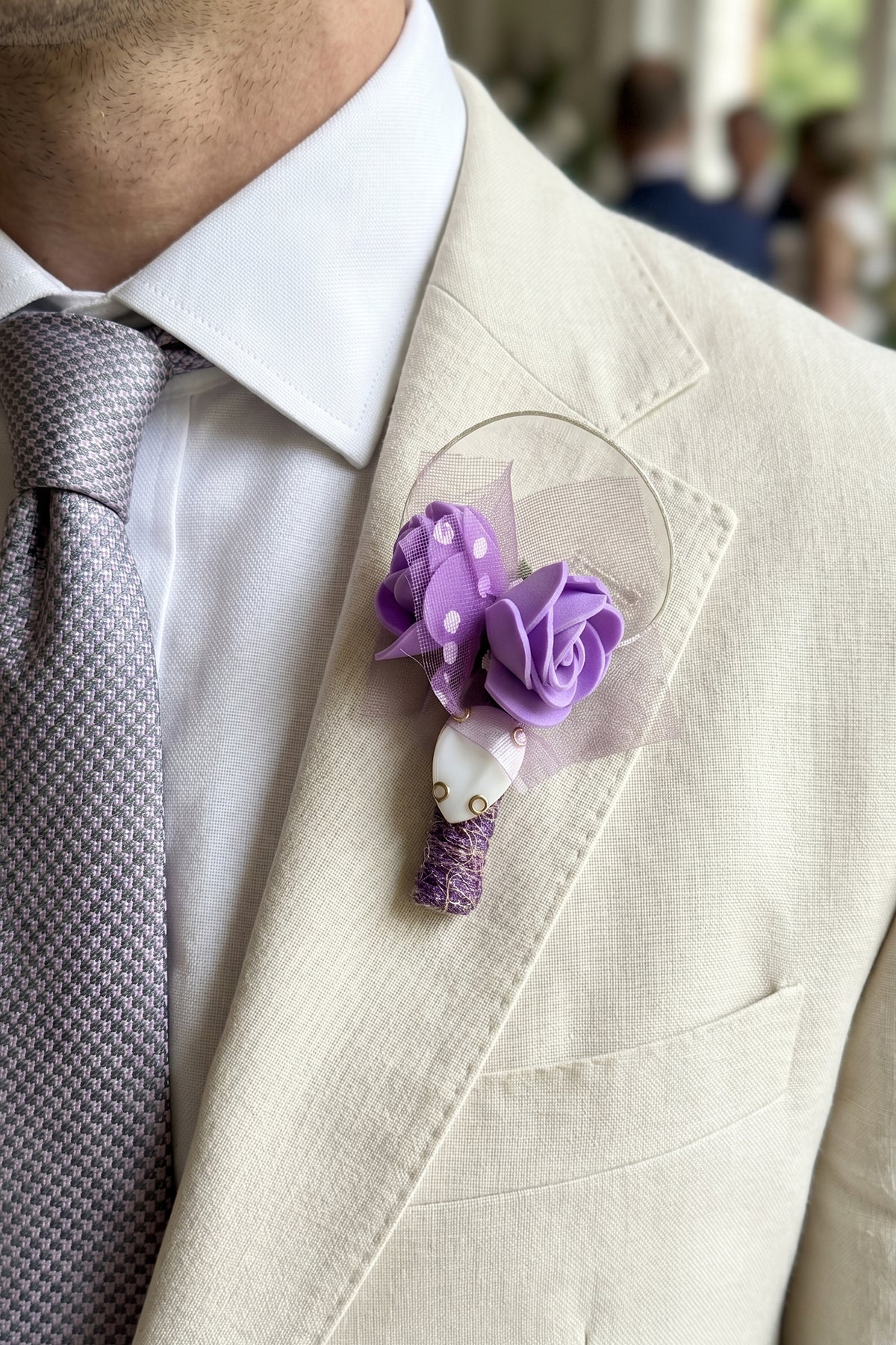 Pin Purple Petals of Harmony