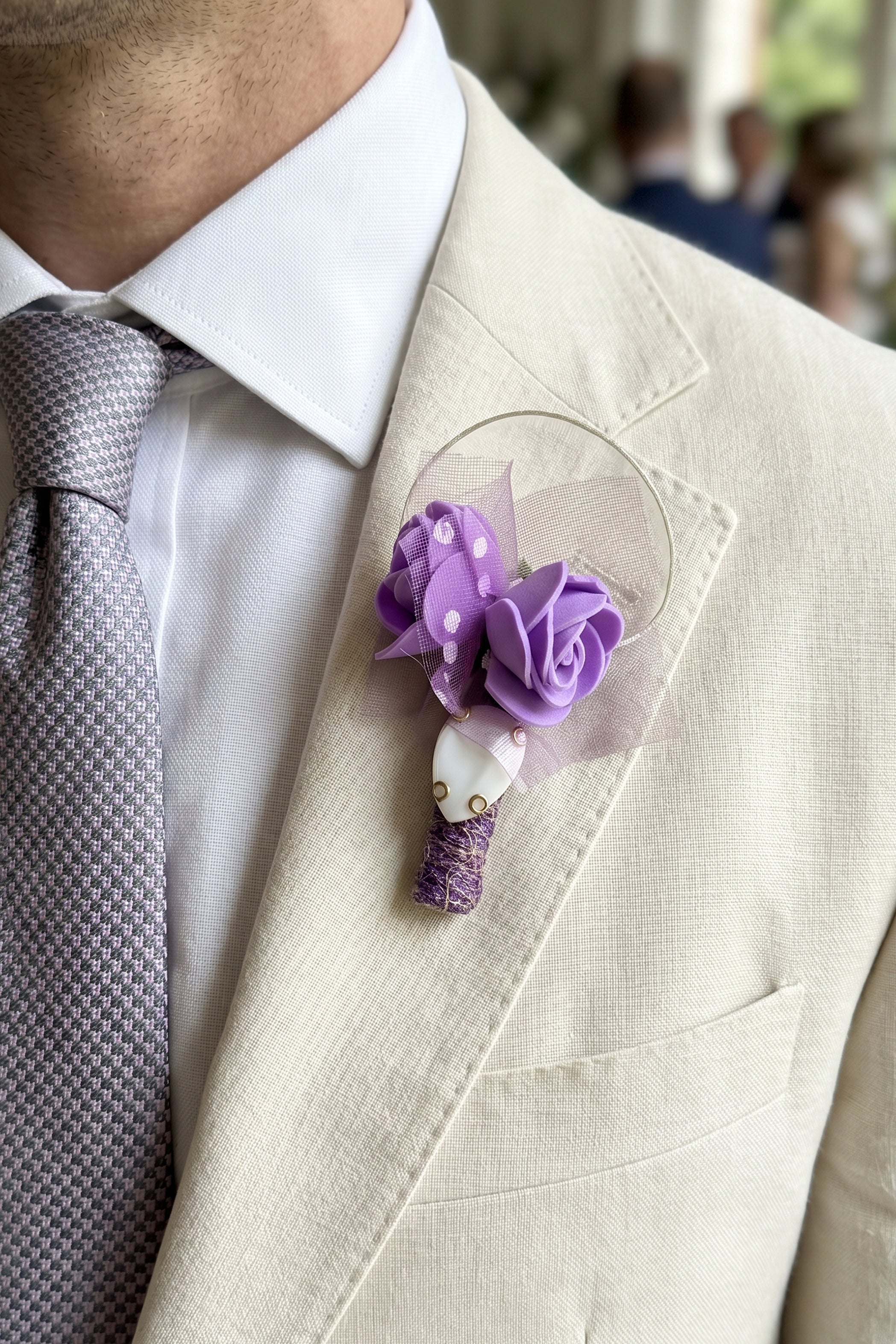 Pin Purple Petals of Harmony