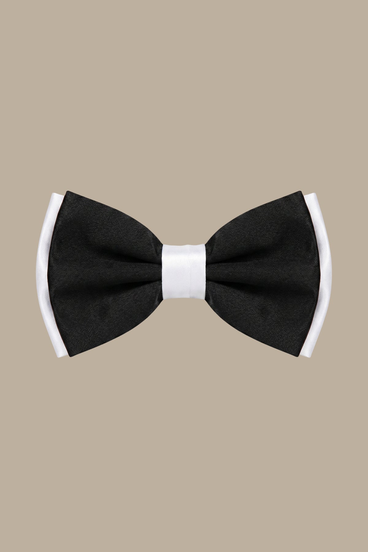 Big Double White Bowtie