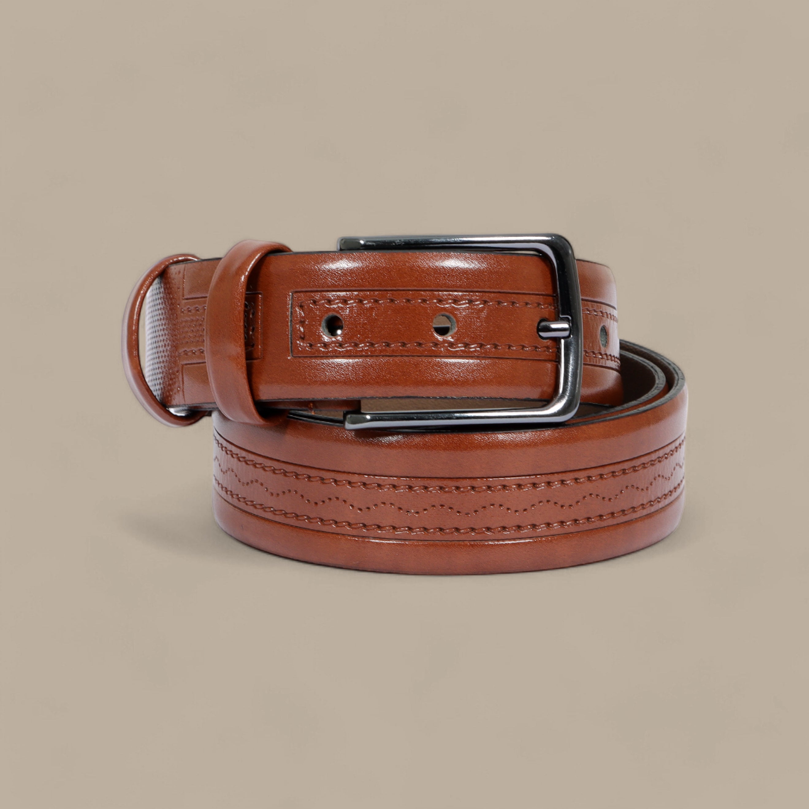 Classic Leather Belt in Havan