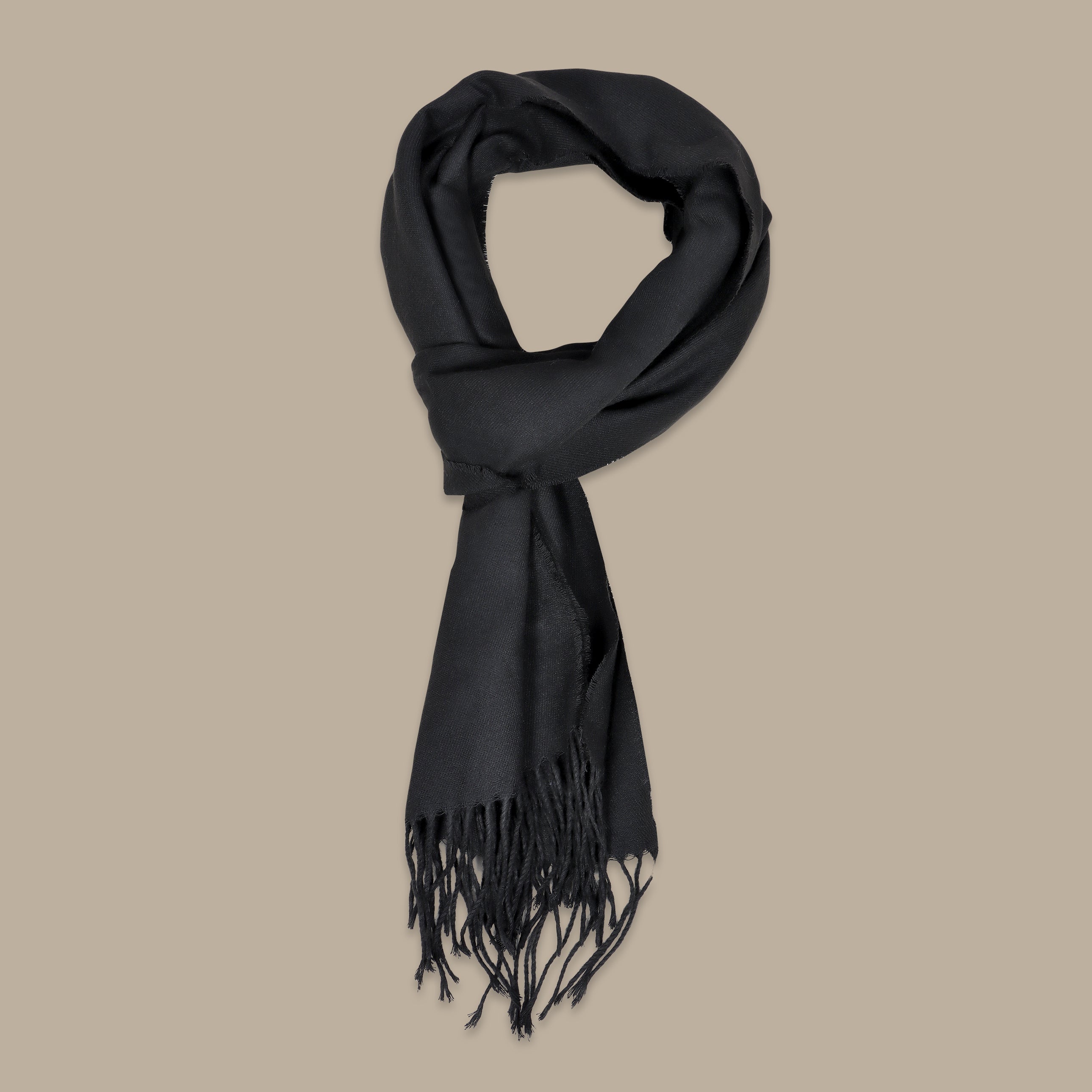 Classic Black Scarf