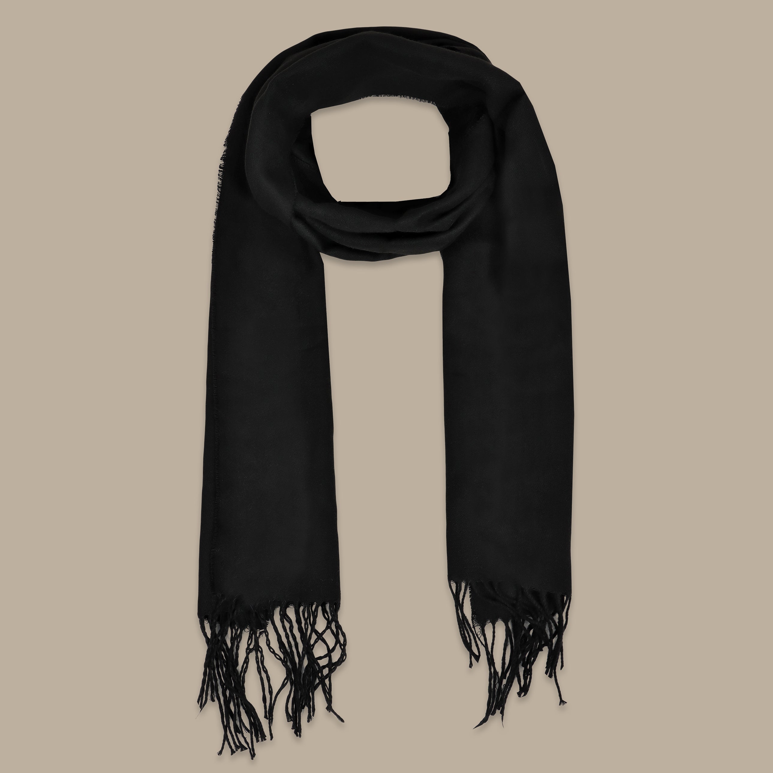 Classic Black Scarf