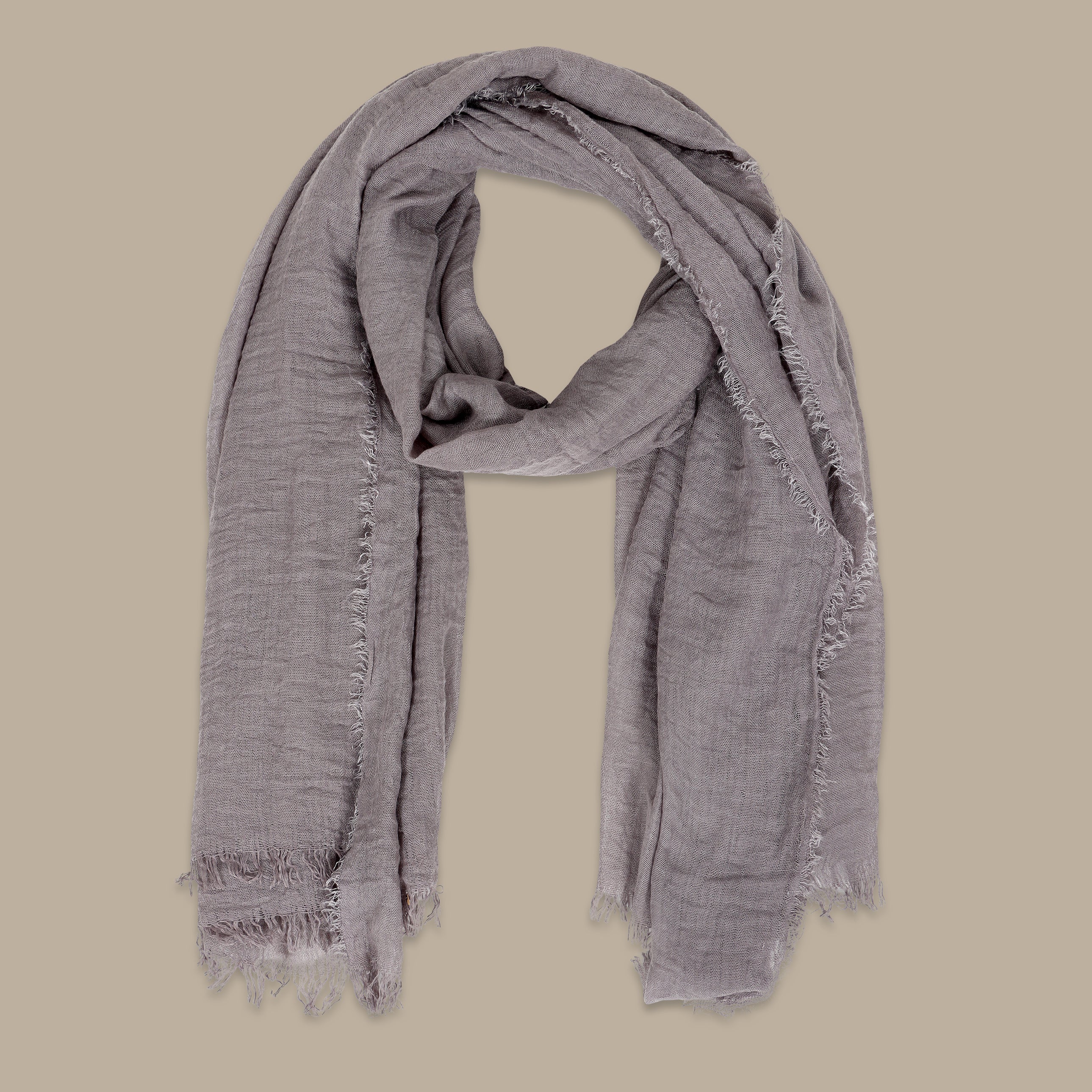 Plain Grey Scarf