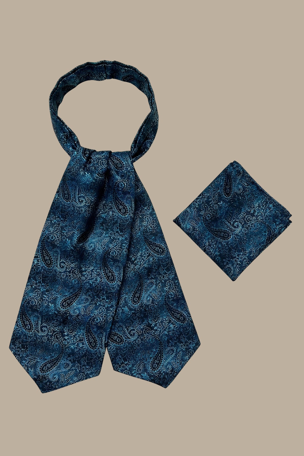 Ascot cashmere print set