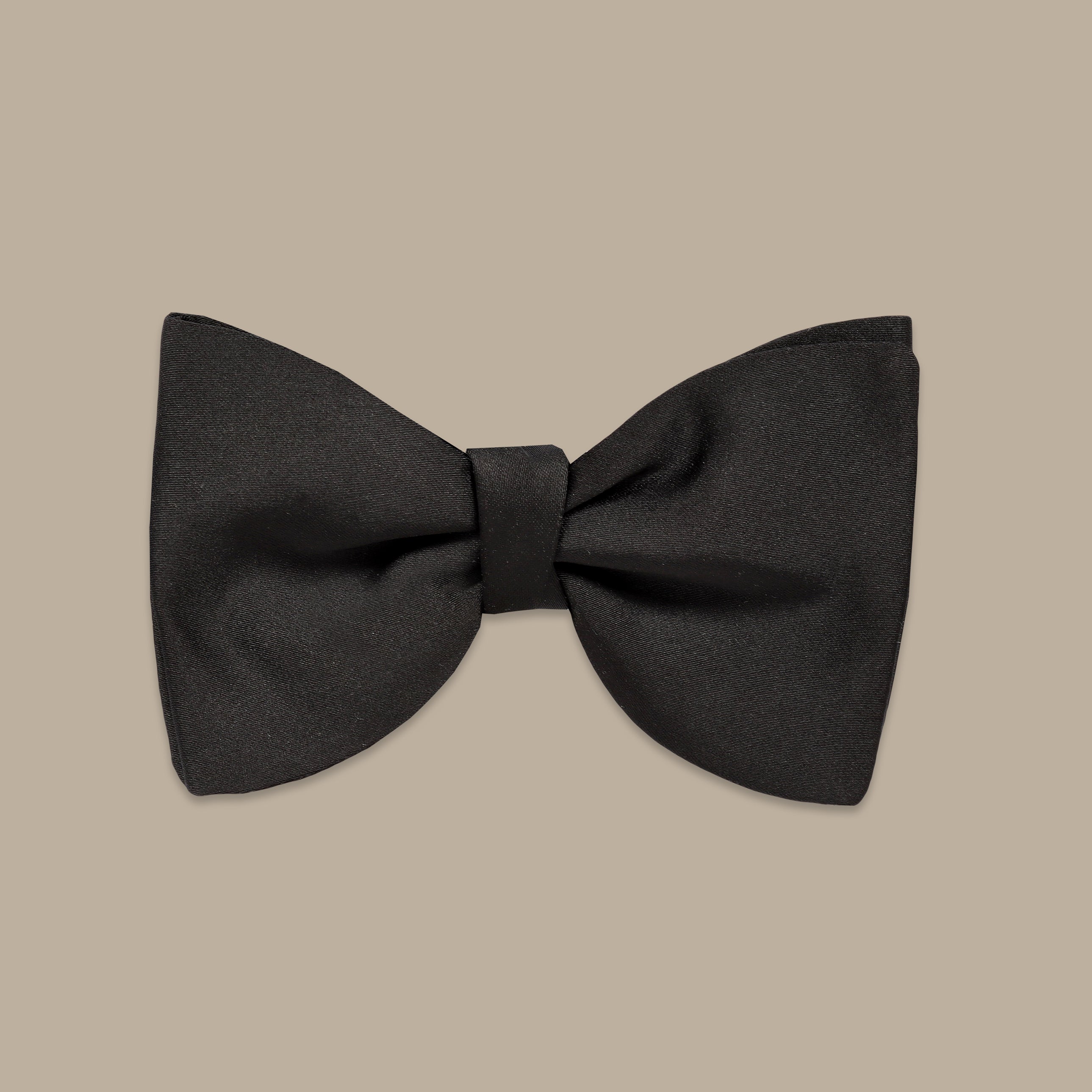 Black Open Bowtie