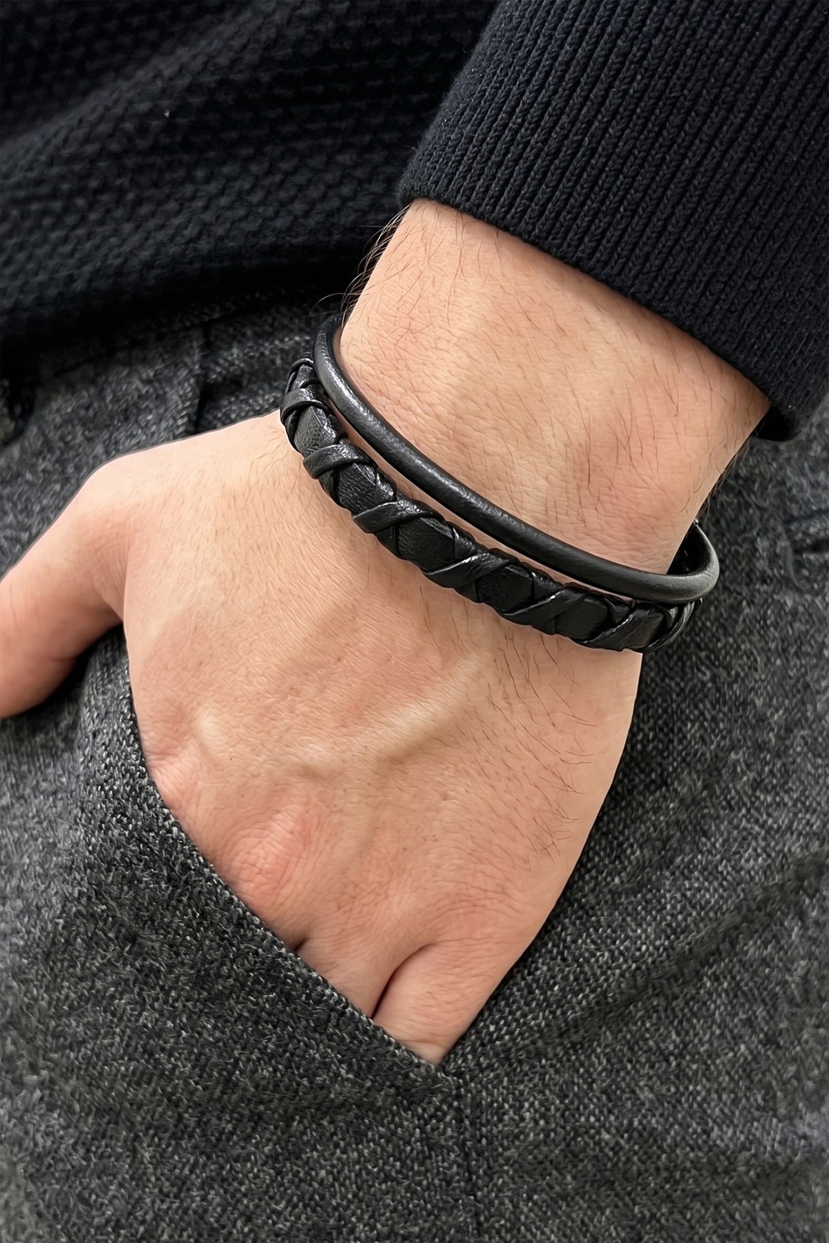 Leather Bracelet 2 Layers