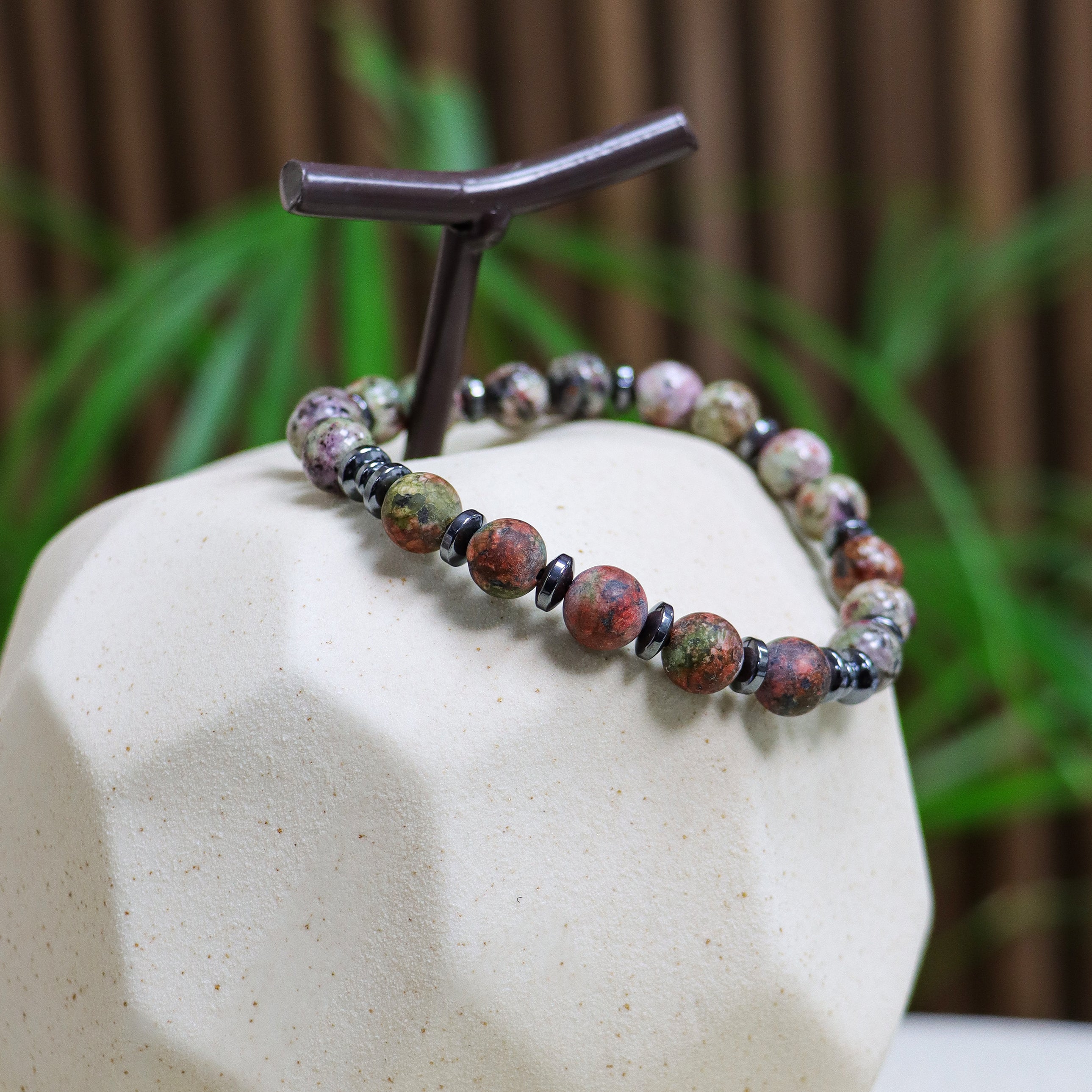 Stone Bracelet – Pistache