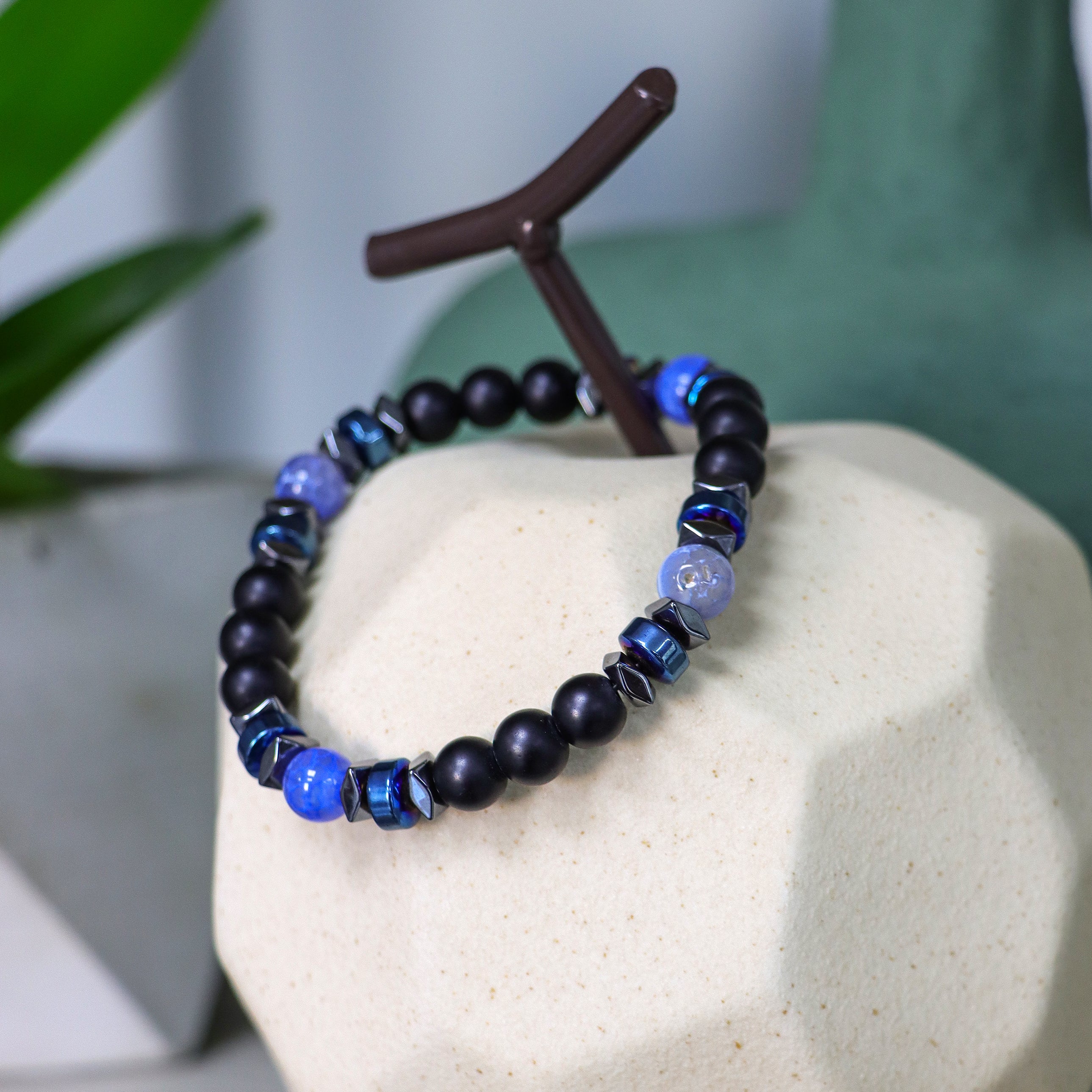 Stone Bracelet Light Blue