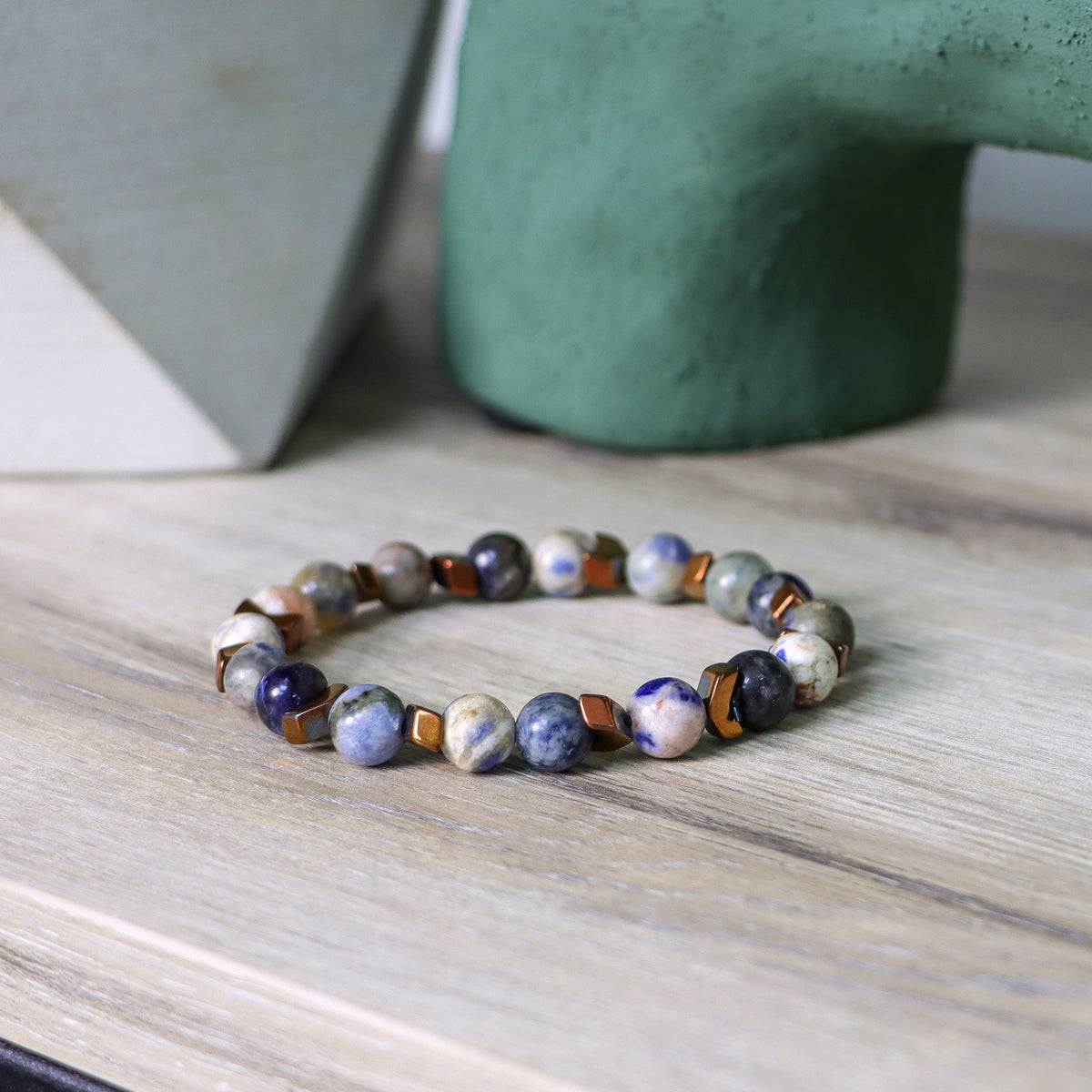 Stone Bracelet Gold
