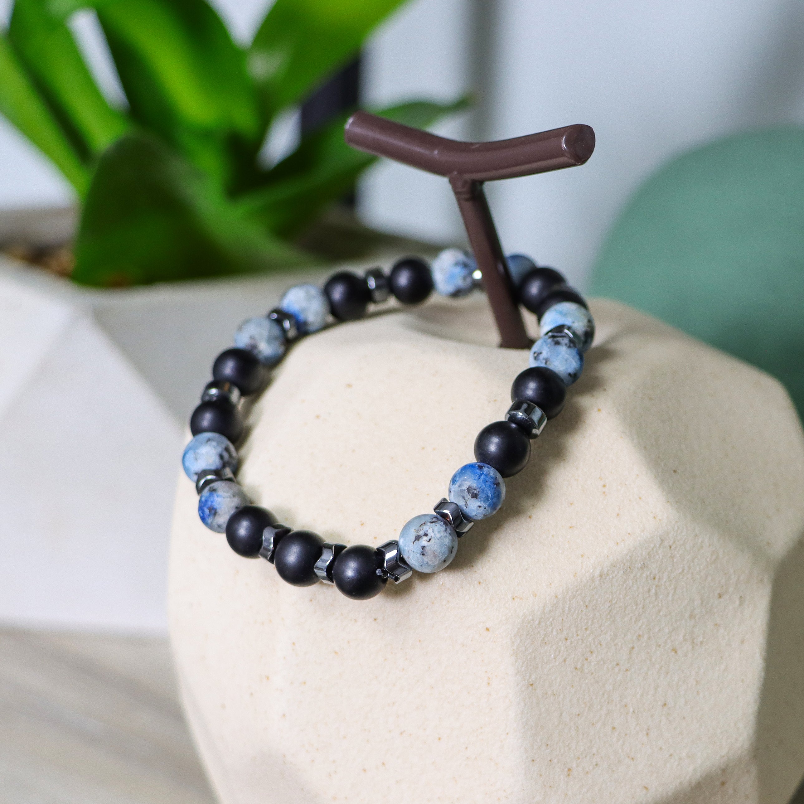 Stone Bracelet – Grey