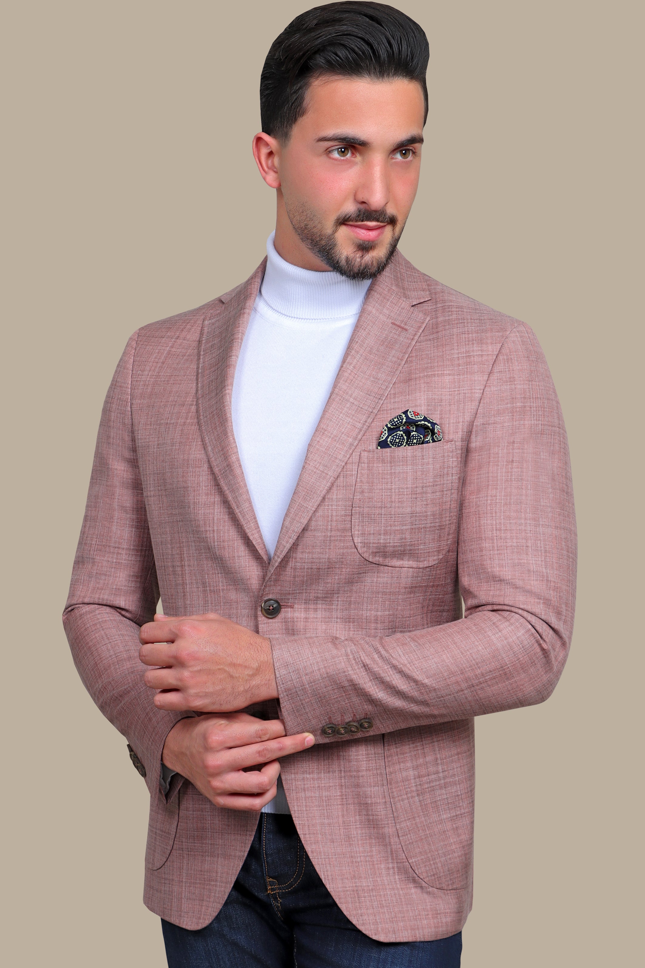 Blazer Fil a fil 3 Patch Pocket | Somo