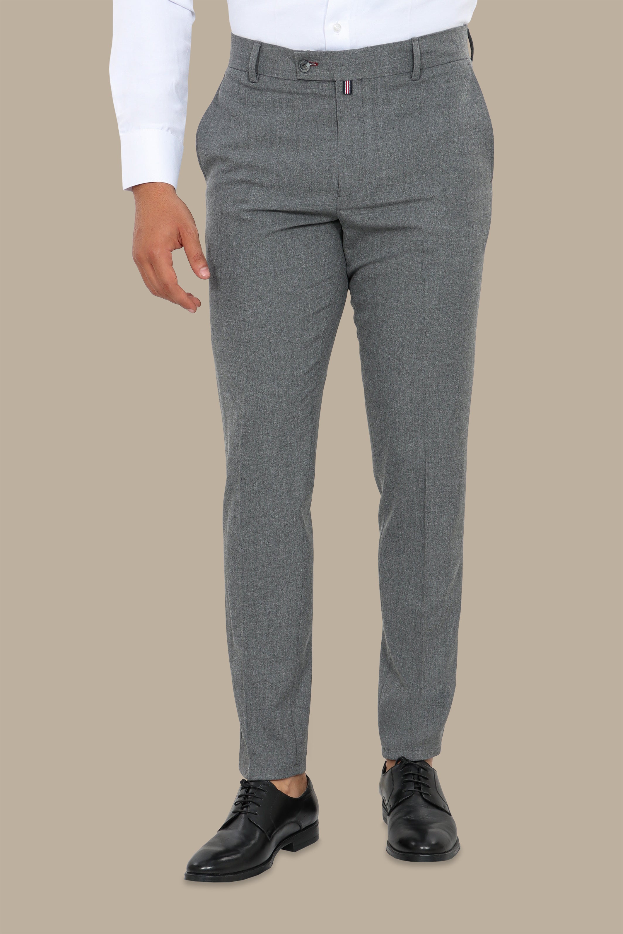 Classic Grey Plain Pants