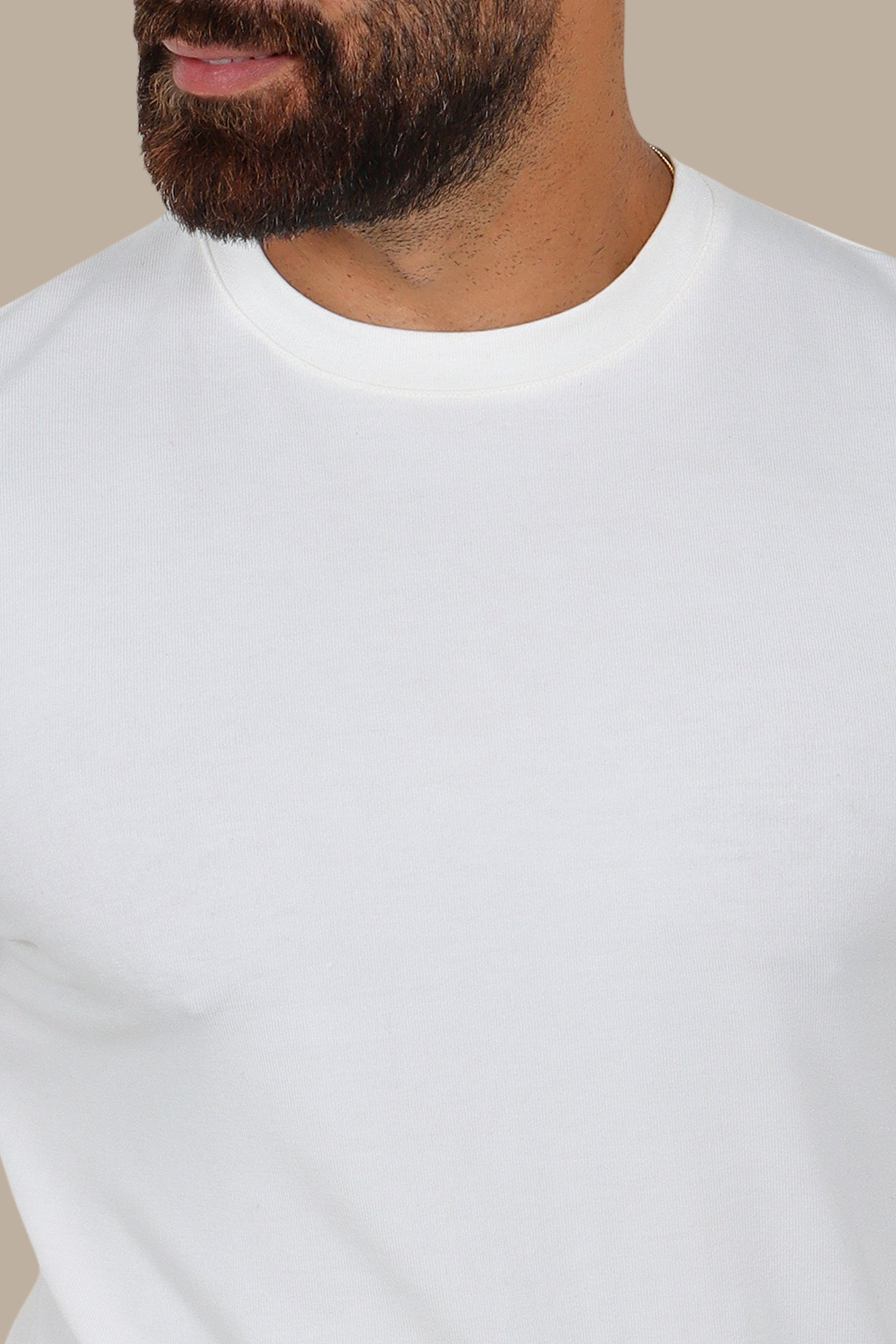 White Long Sleeve Top with Back Wings Print