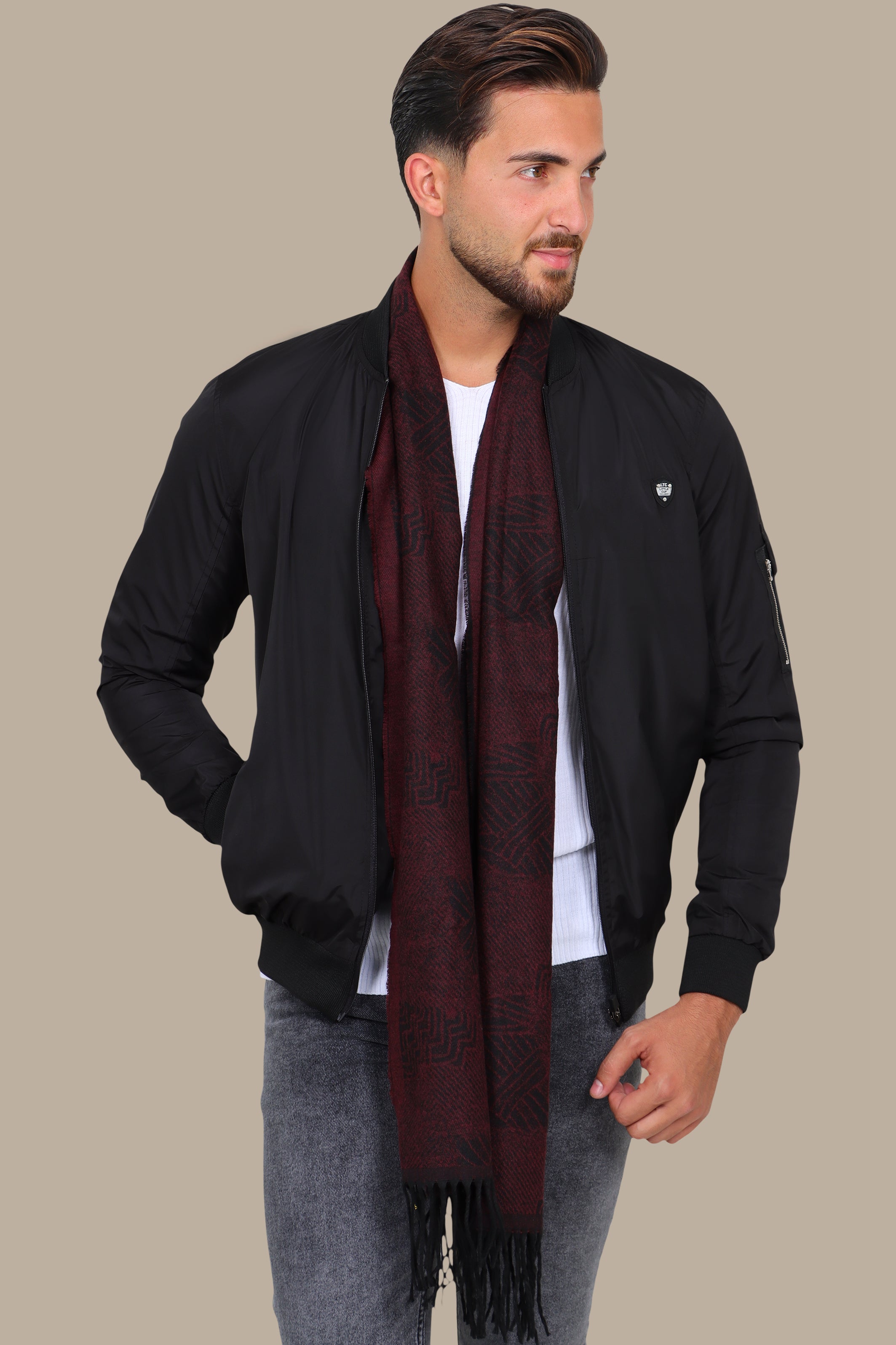 Essential Elegance: Classic Black Jacket Blouse
