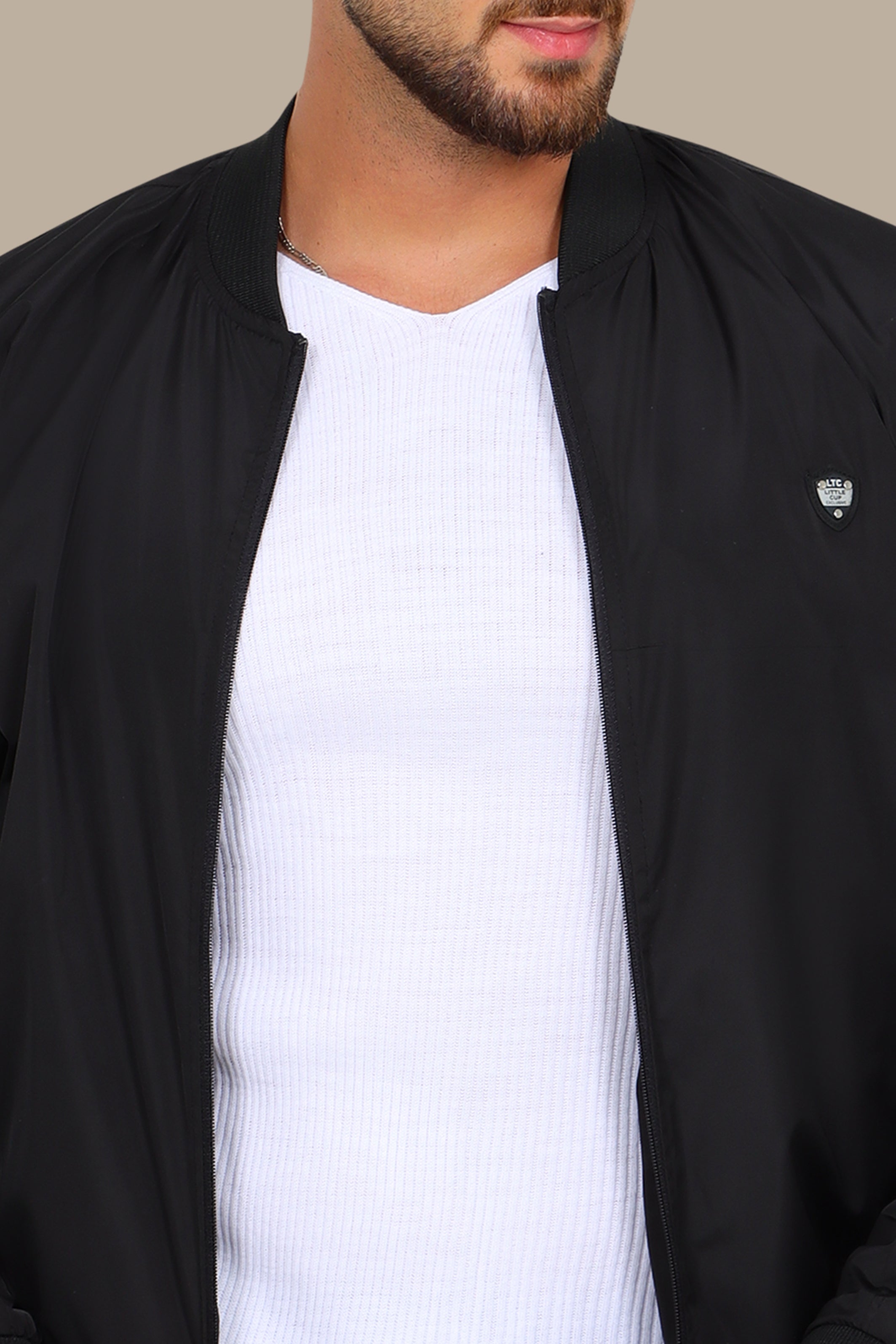 Essential Elegance: Classic Black Jacket Blouse
