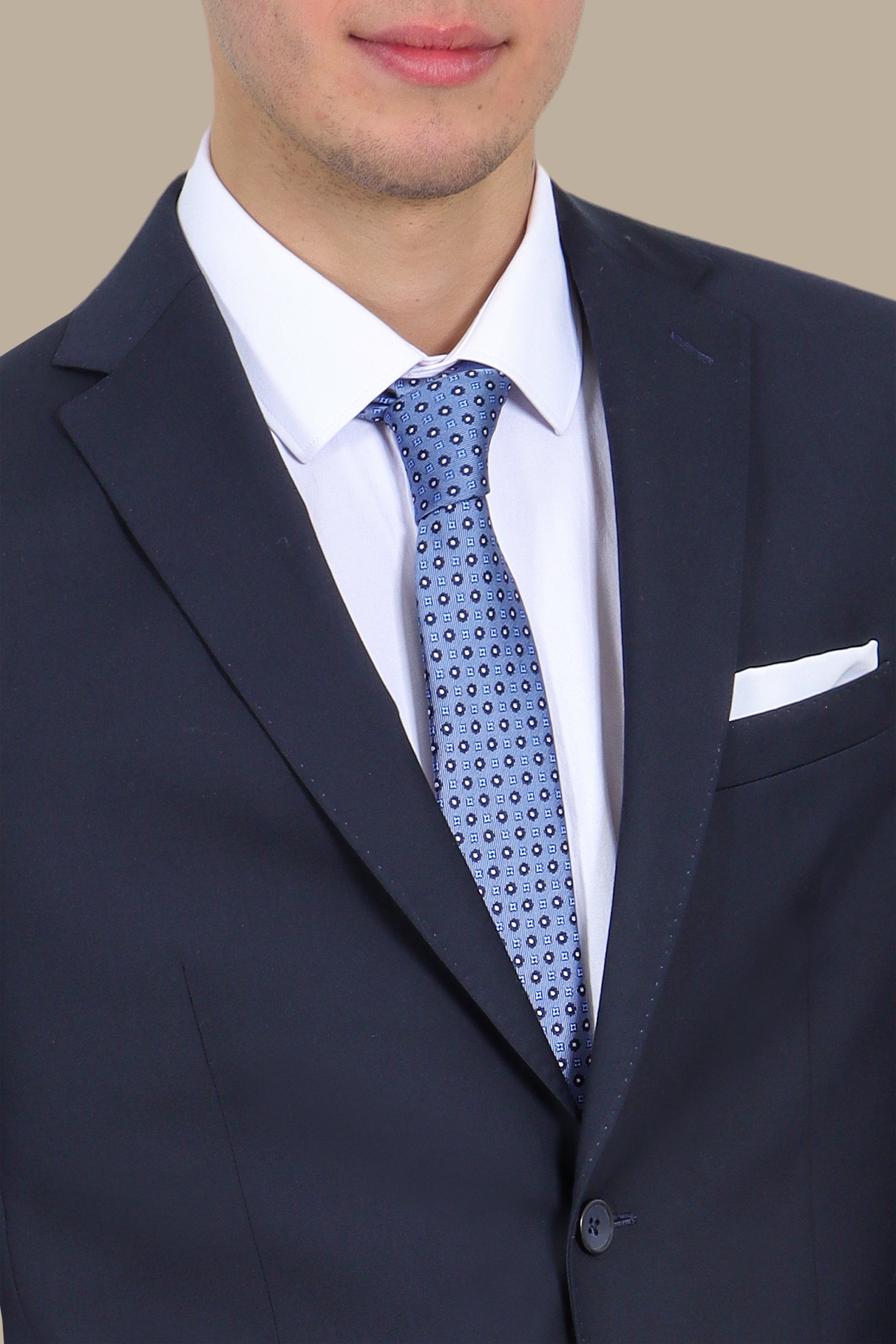 Basic Suit with Notch Lapel