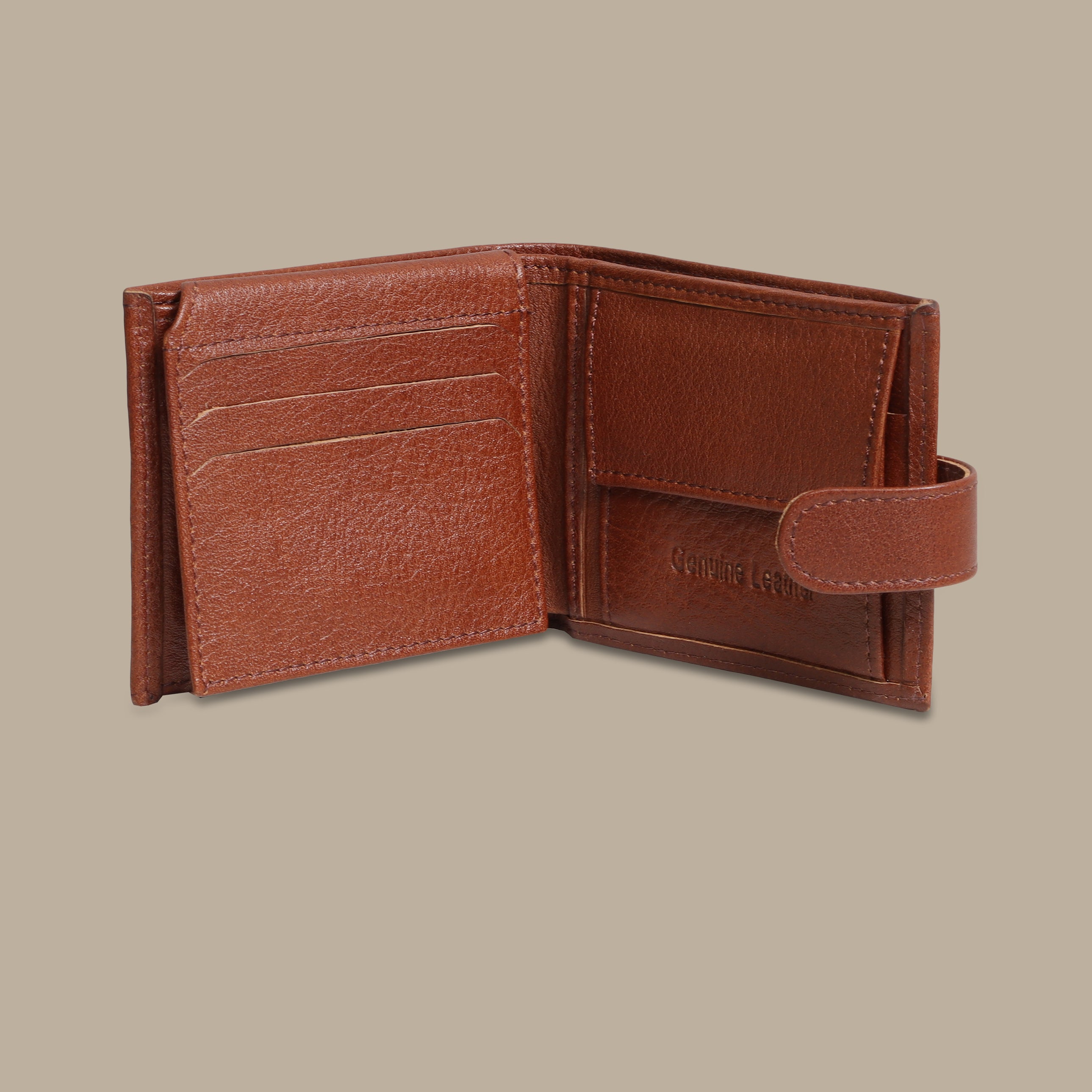 Havana Capsule: Flap Wallet in Rich Brown