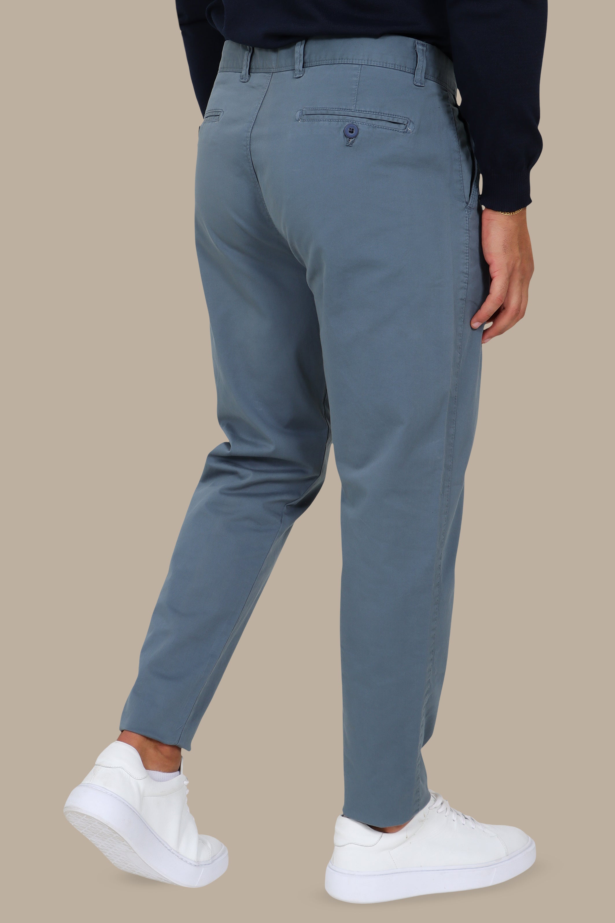 Petrol Chino in Refined Basic Cut