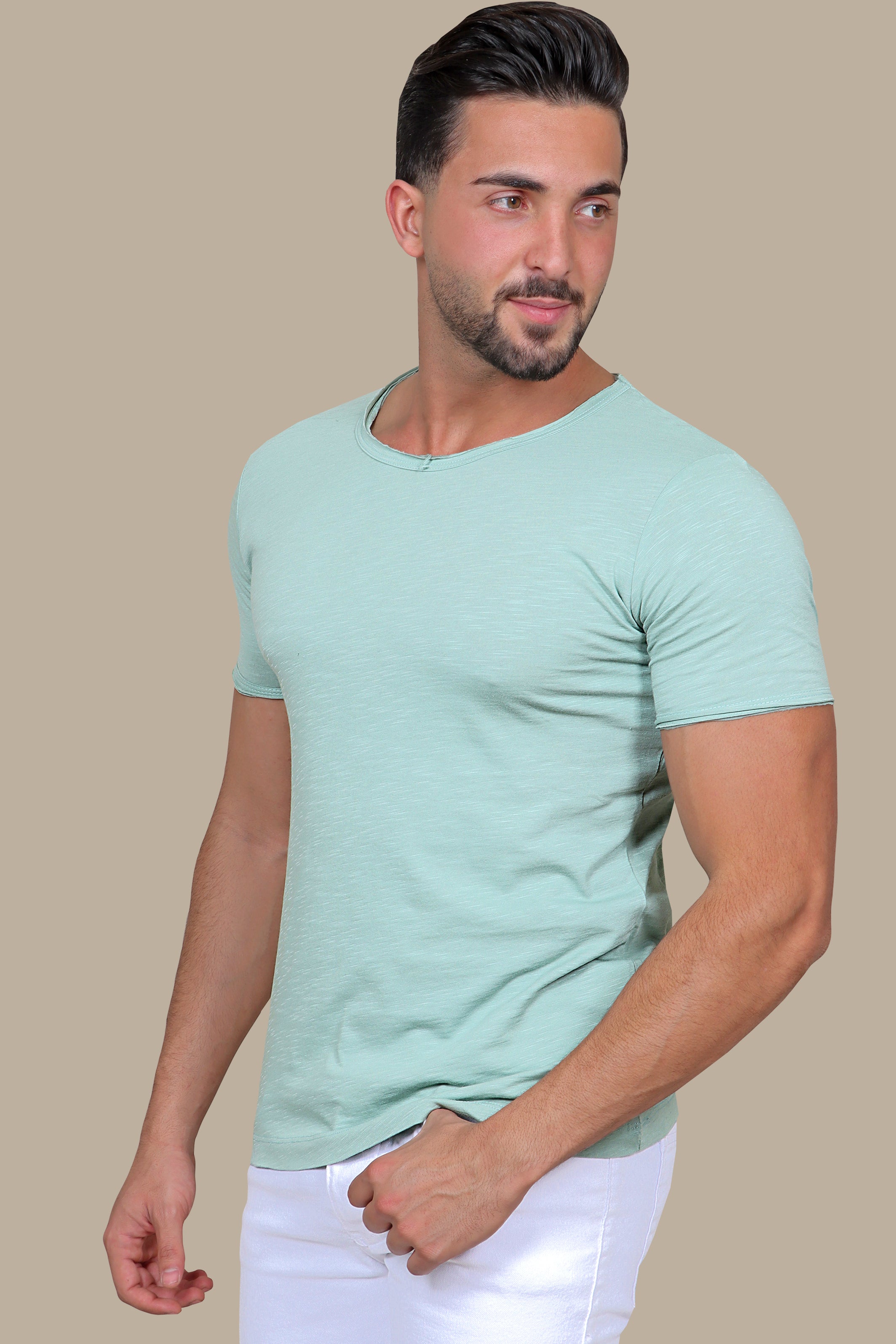 Green Mélange T-Shirt