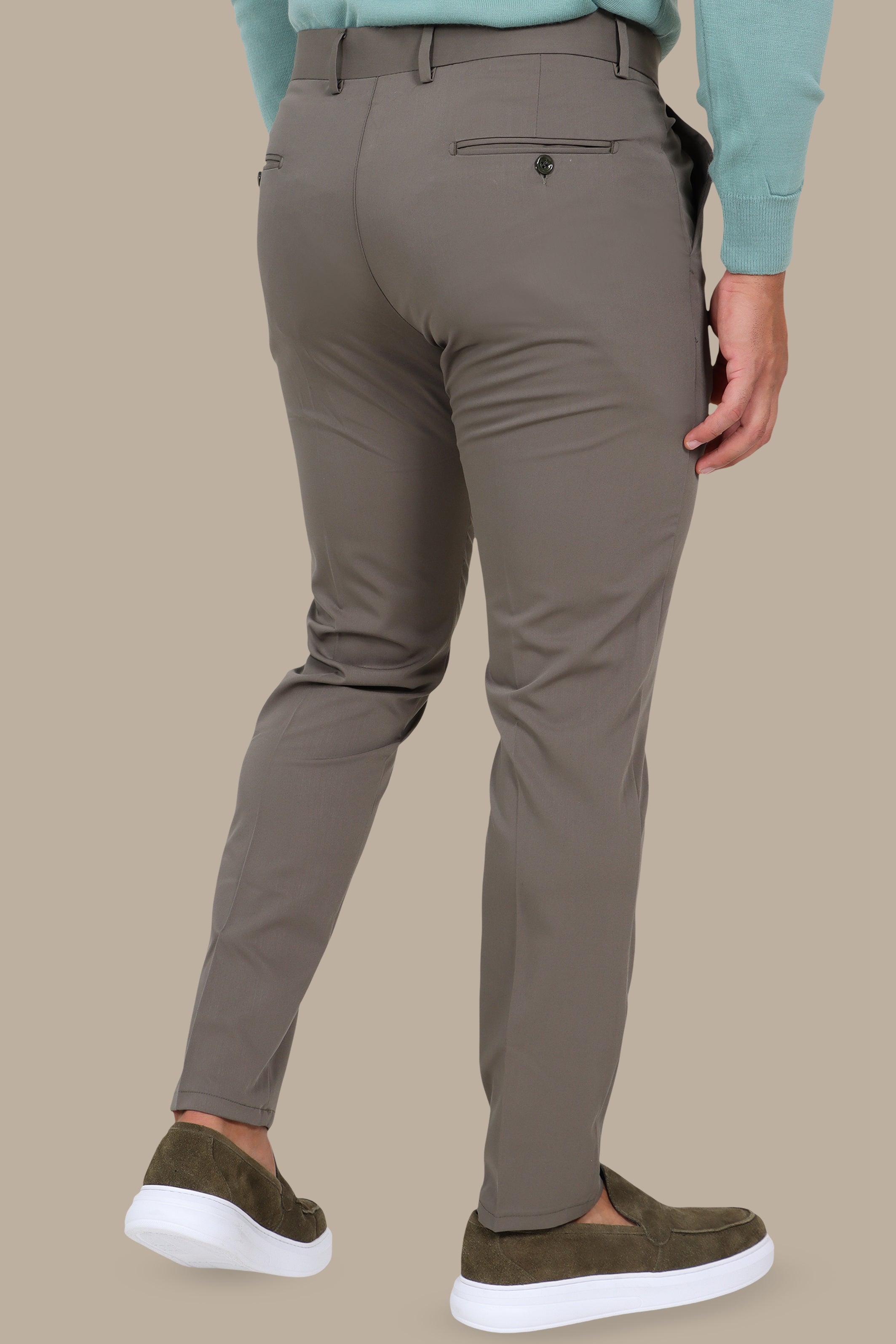 Classic Slim Fit Pant in Olive
