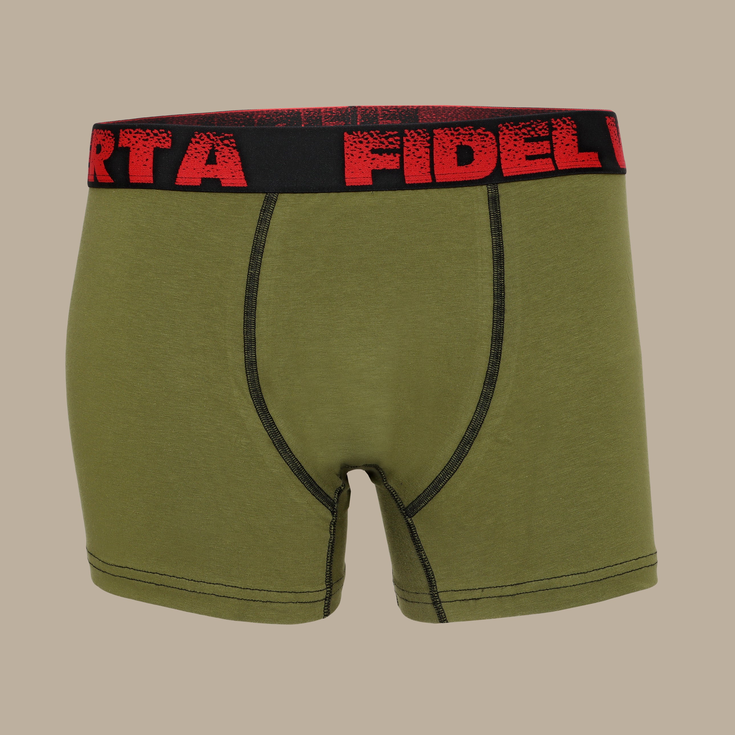 Olive Comfort: Fidel Verta Men's Boxers