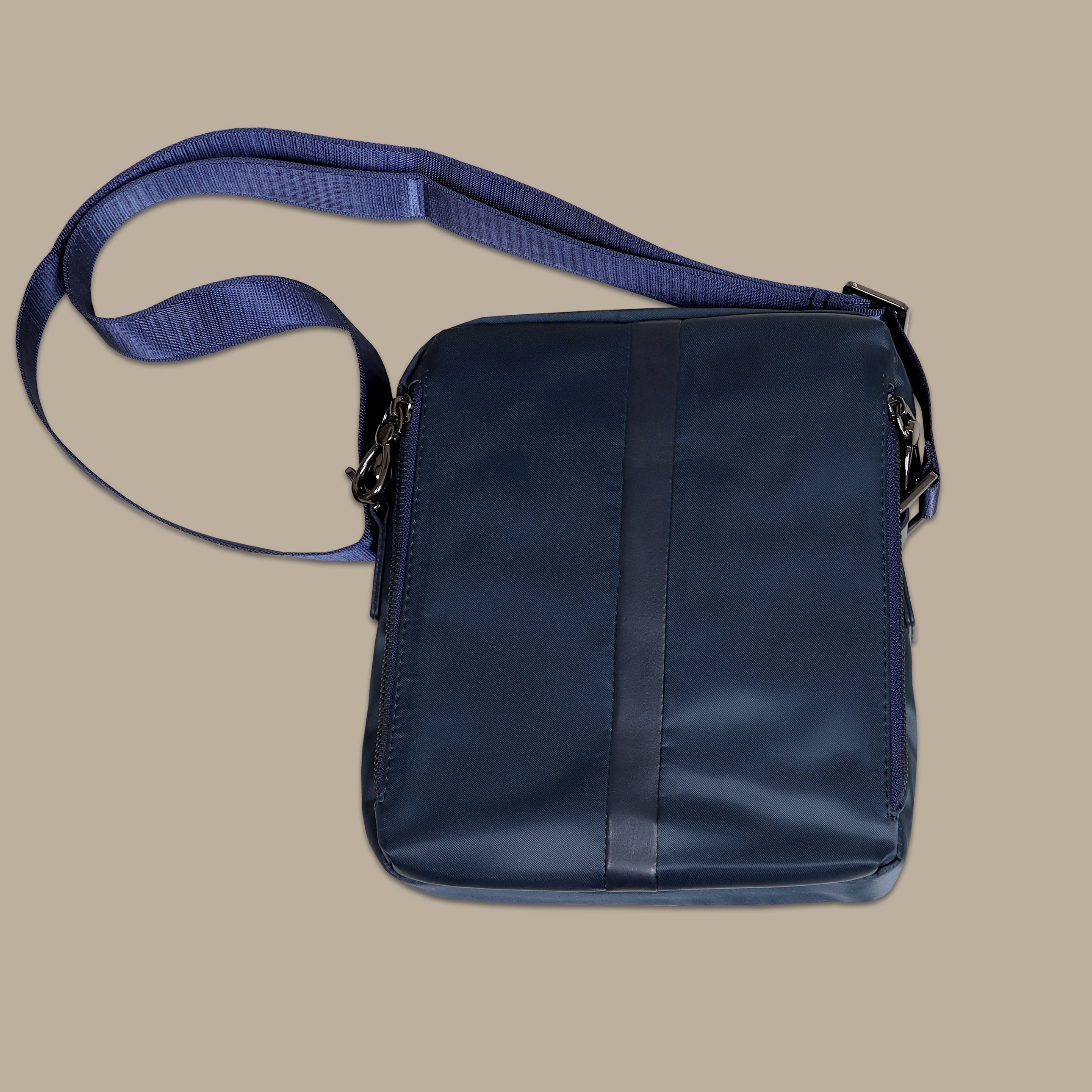 Blue Horizon: Stylish Nylon Cross bag for Everyday Adventures